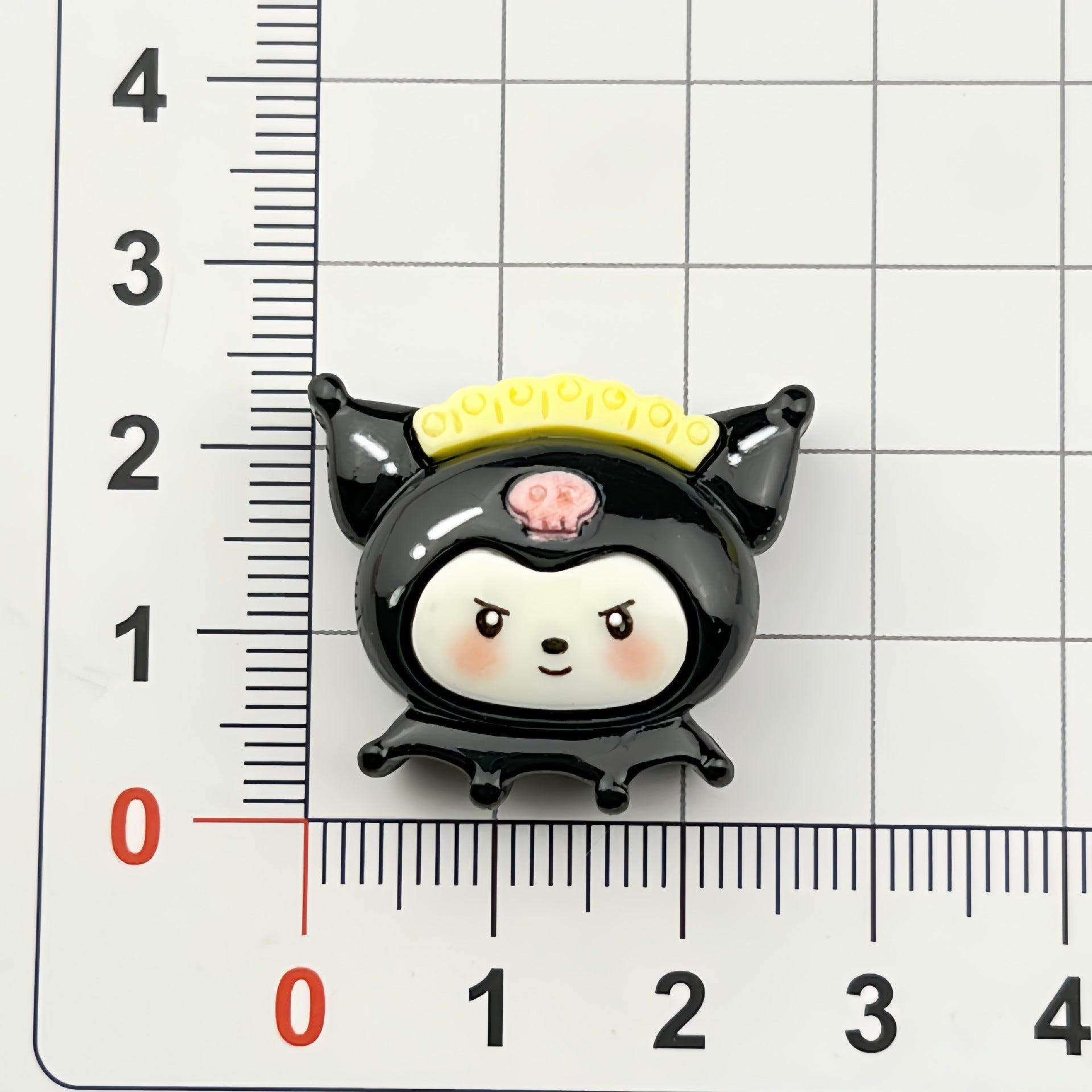 DIY Fat Head Little Ou Charms Accessories – Customizable Phone Case, Hairpin, Fridge Magnet & Keychain Set