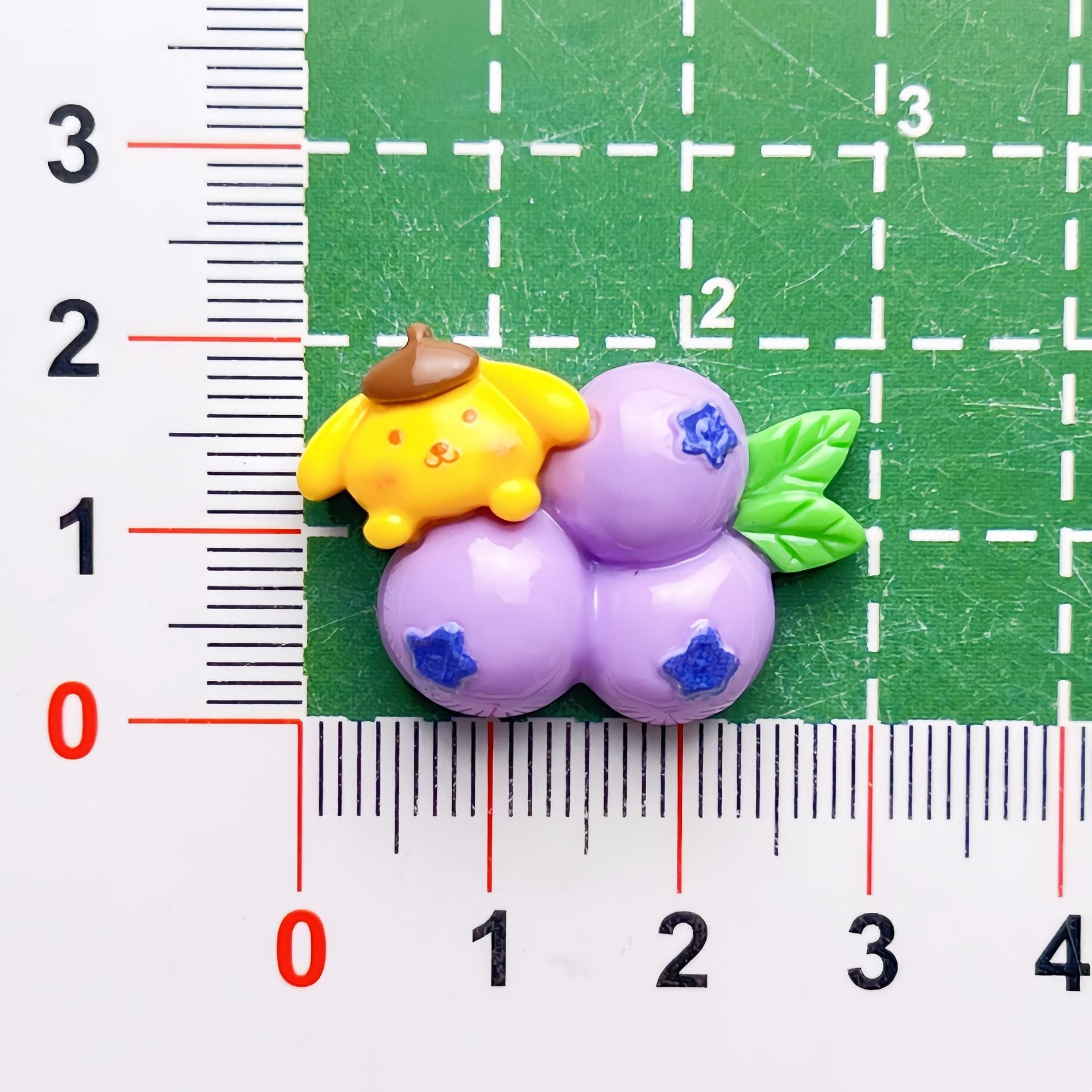 DIY Fruit Small European Charms Accessories – Customizable Phone Case, Hairpin, Fridge Magnet & Keychain Set