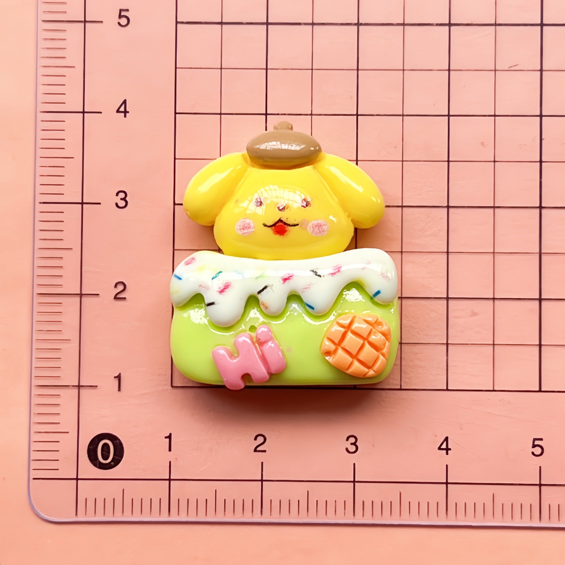 DIY Animal Cake Cup  Charms Accessories – Customizable Phone Case, Hairpin, Fridge Magnet & Keychain Set
