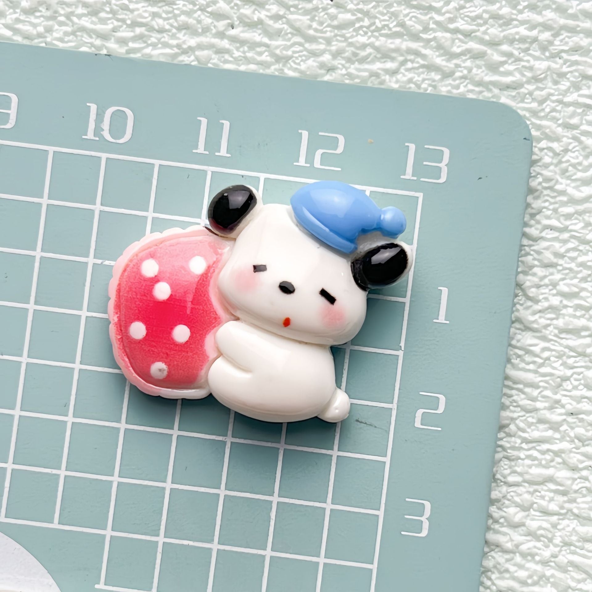 DIY Pochacco Charms Accessories – Customizable Phone Case, Hairpin, Fridge Magnet & Keychain Set