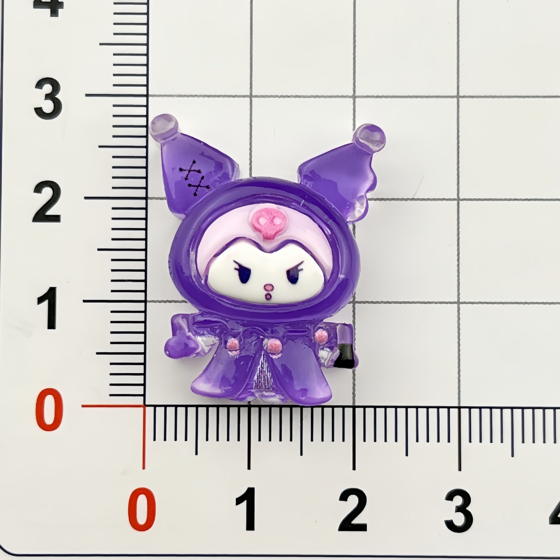 DIY  Purple Rice Charms Accessories – Customizable Phone Case, Hairpin, Fridge Magnet & Keychain Set
