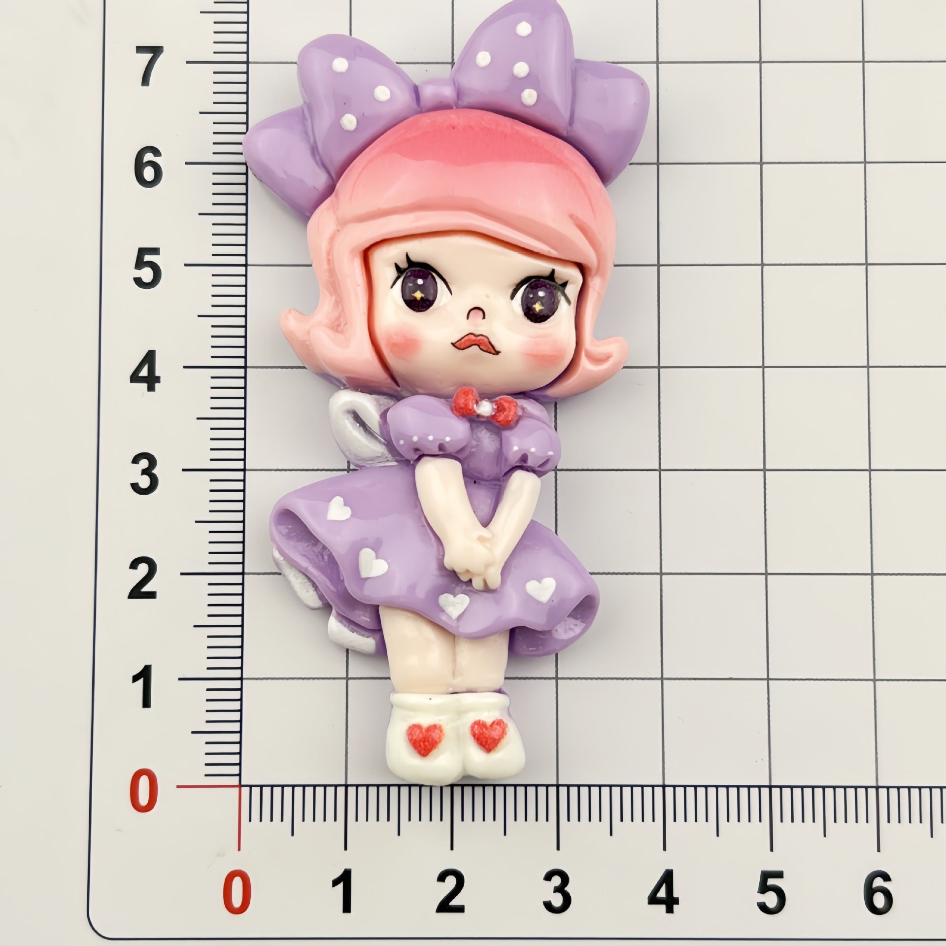 DIY Lily Girl Charms Accessories – Customizable Phone Case, Hairpin, Fridge Magnet & Keychain Set