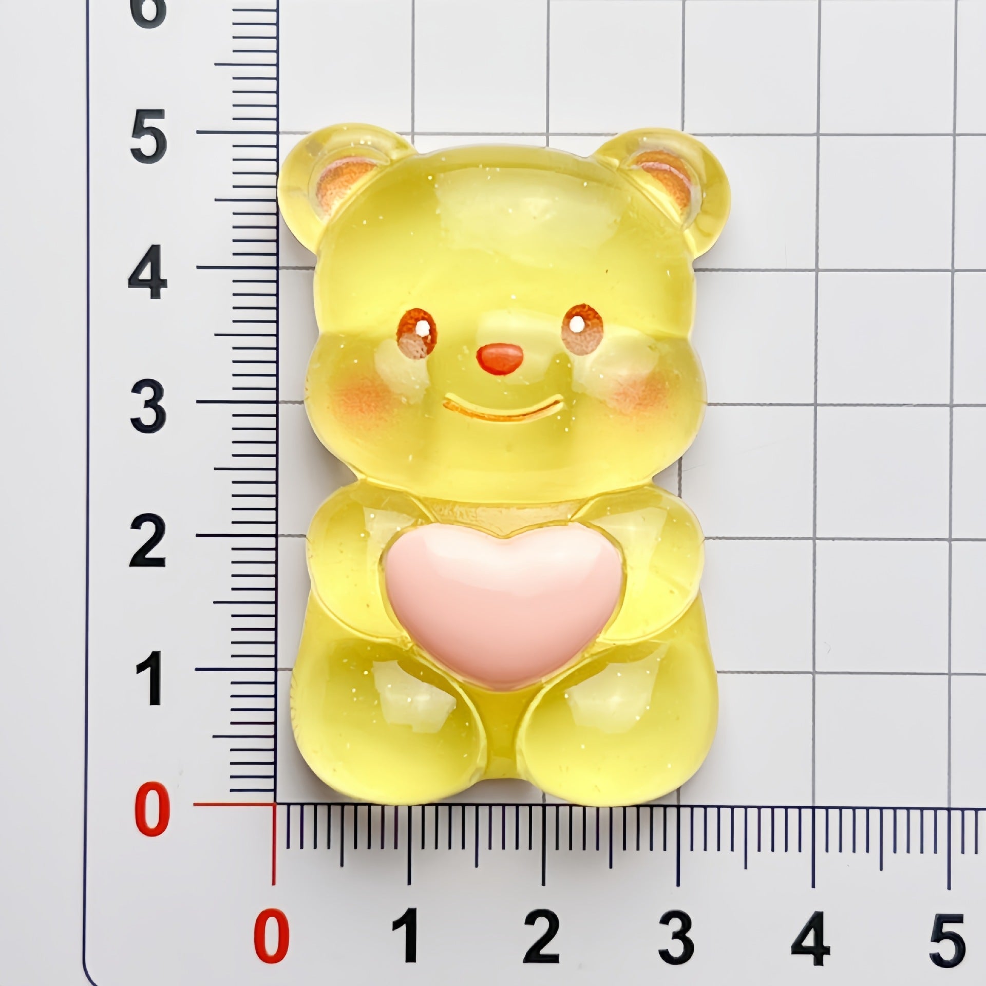 DIY   Bear Charms Accessories – Customizable Phone Case, Hairpin, Fridge Magnet & Keychain Set