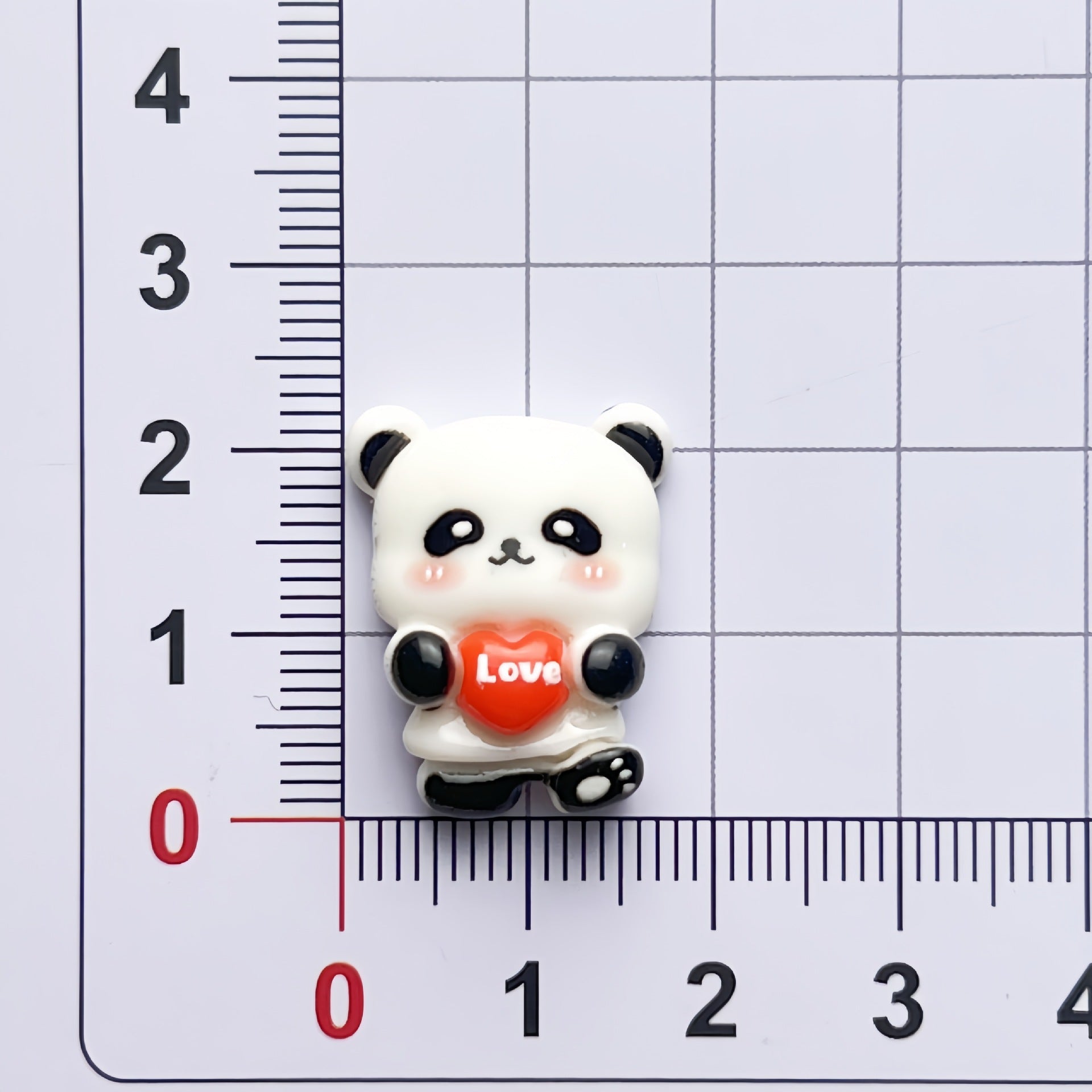 DIY Panda Charms Accessories – Customizable Phone Case, Hairpin, Fridge Magnet & Keychain Set