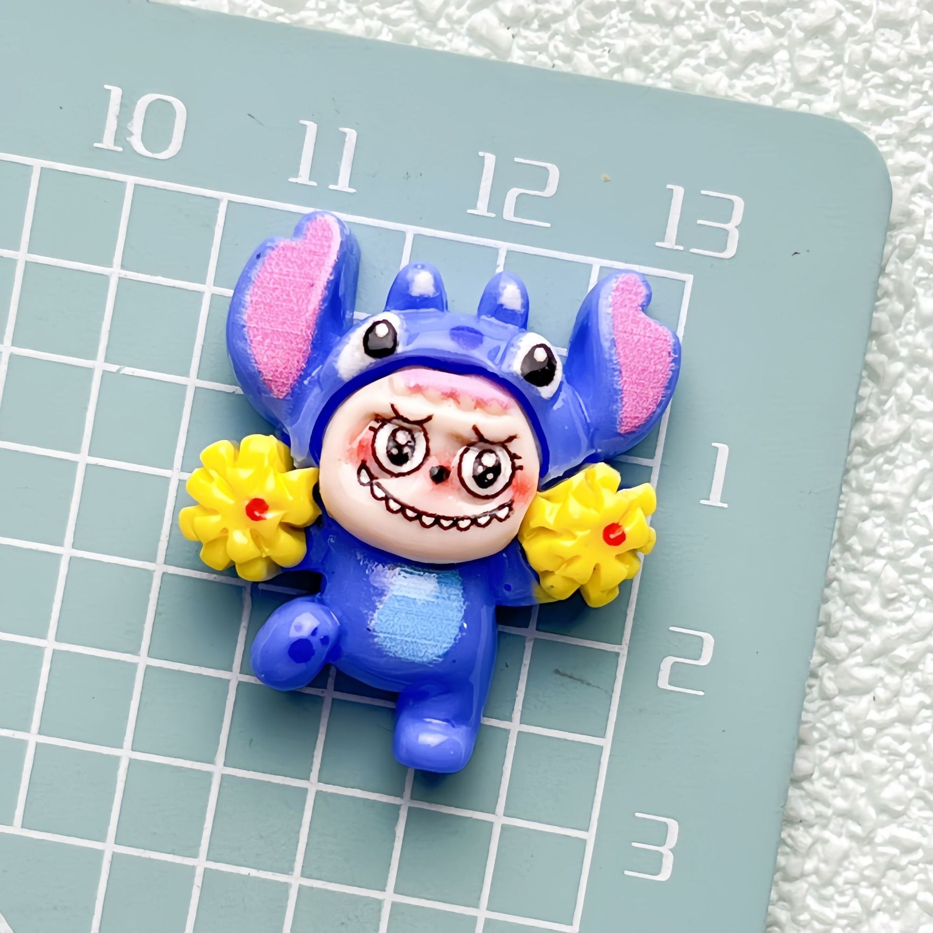 DIY Cartoon Funny Dress-Up Charms Accessories – Customizable Phone Case, Hairpin, Fridge Magnet & Keychain Set