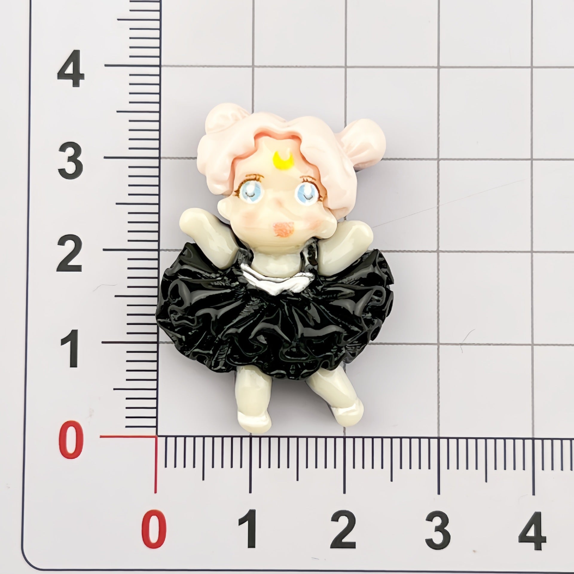 DIY Multi-Color Pleated Skirt Charms Accessories – Customizable Phone Case, Hairpin, Fridge Magnet & Keychain Set