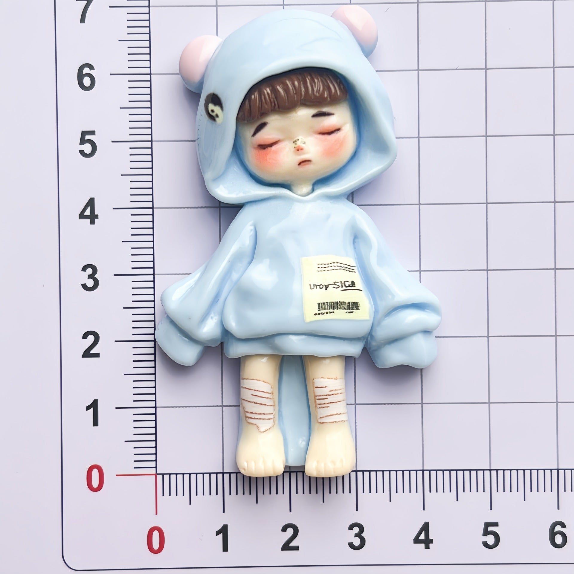 DIY Hoodie Dora Charms Accessories – Customizable Phone Case, Hairpin, Fridge Magnet & Keychain Set