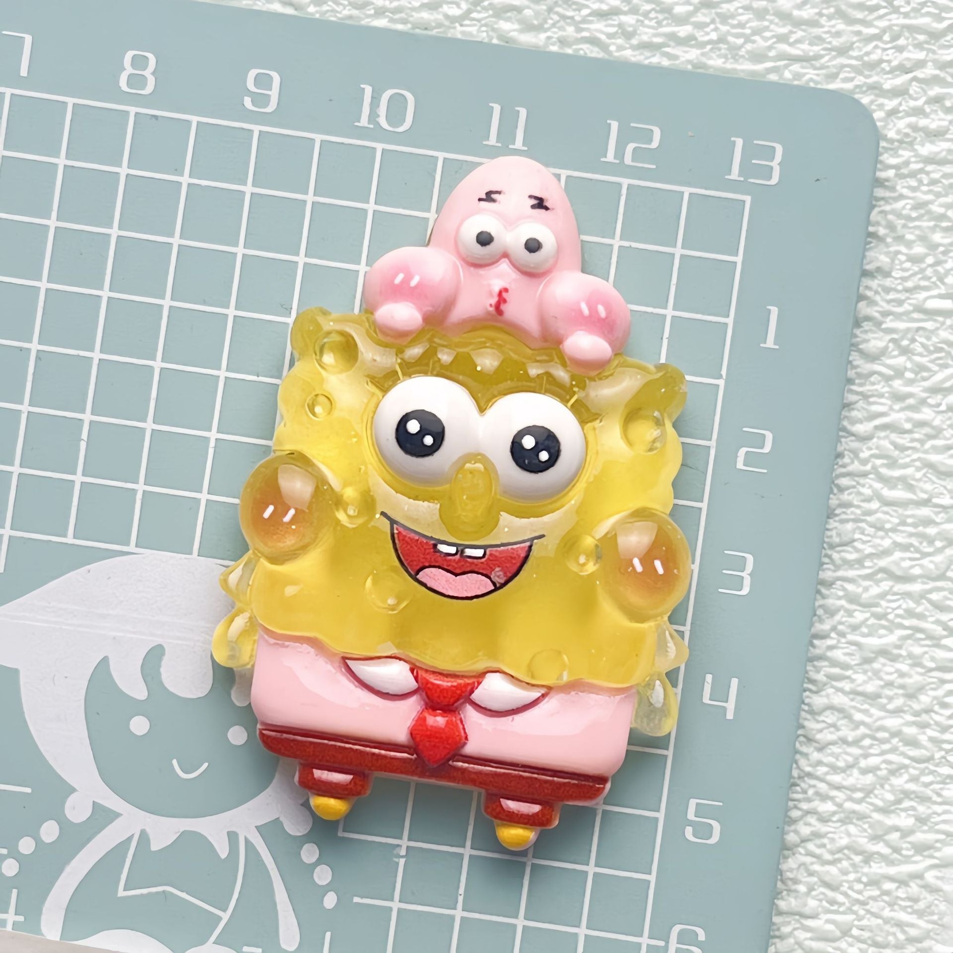 DIY Big Star Charms Accessories – Customizable Phone Case, Hairpin, Fridge Magnet & Keychain Set