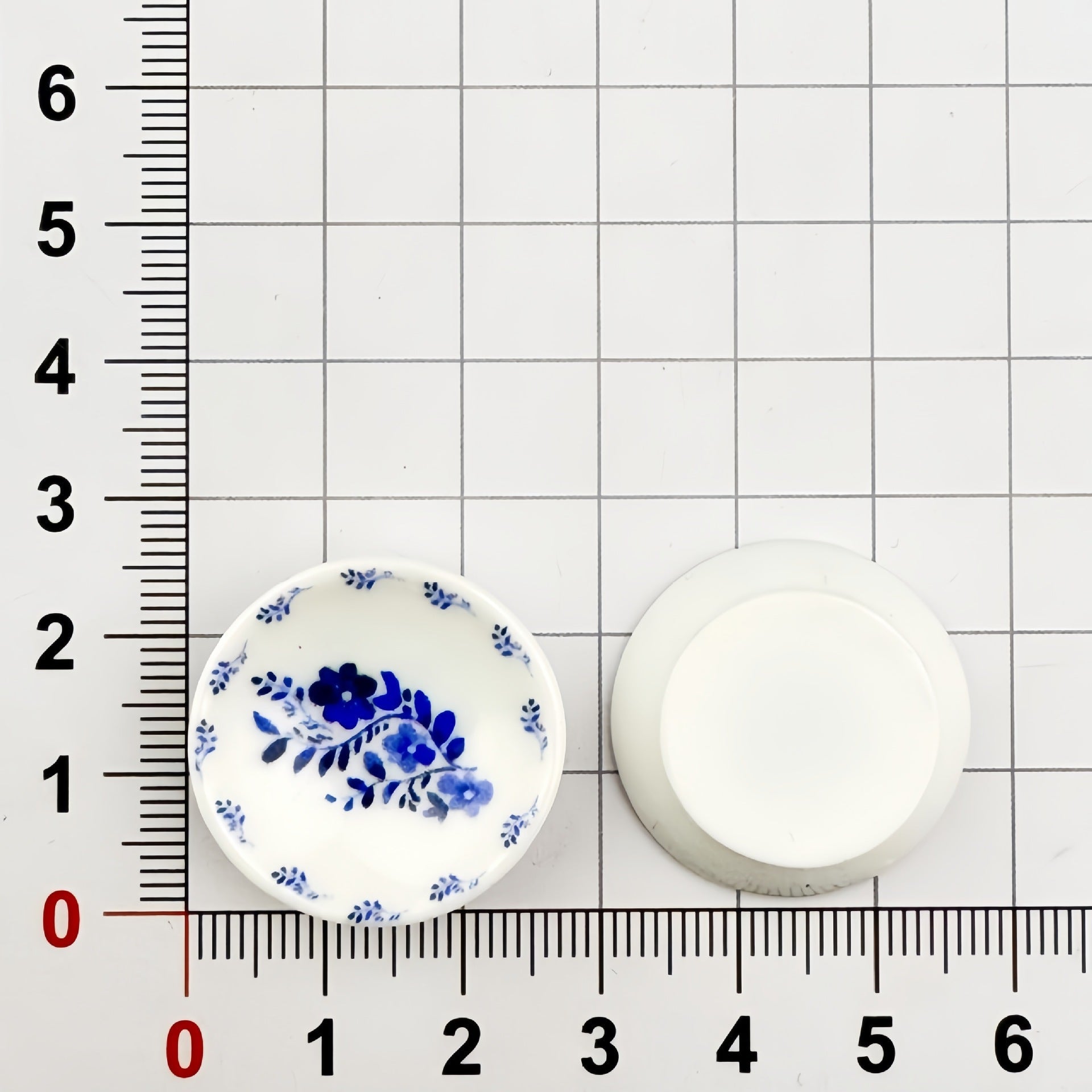DIY  retro blue and white porcelain plate Charms Accessories – Customizable Phone Case, Hairpin, Fridge Magnet & Keychain Set