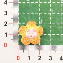 DIY Food Play Bear Food Charms Accessories – Customizable Phone Case, Hairpin, Fridge Magnet & Keychain Set