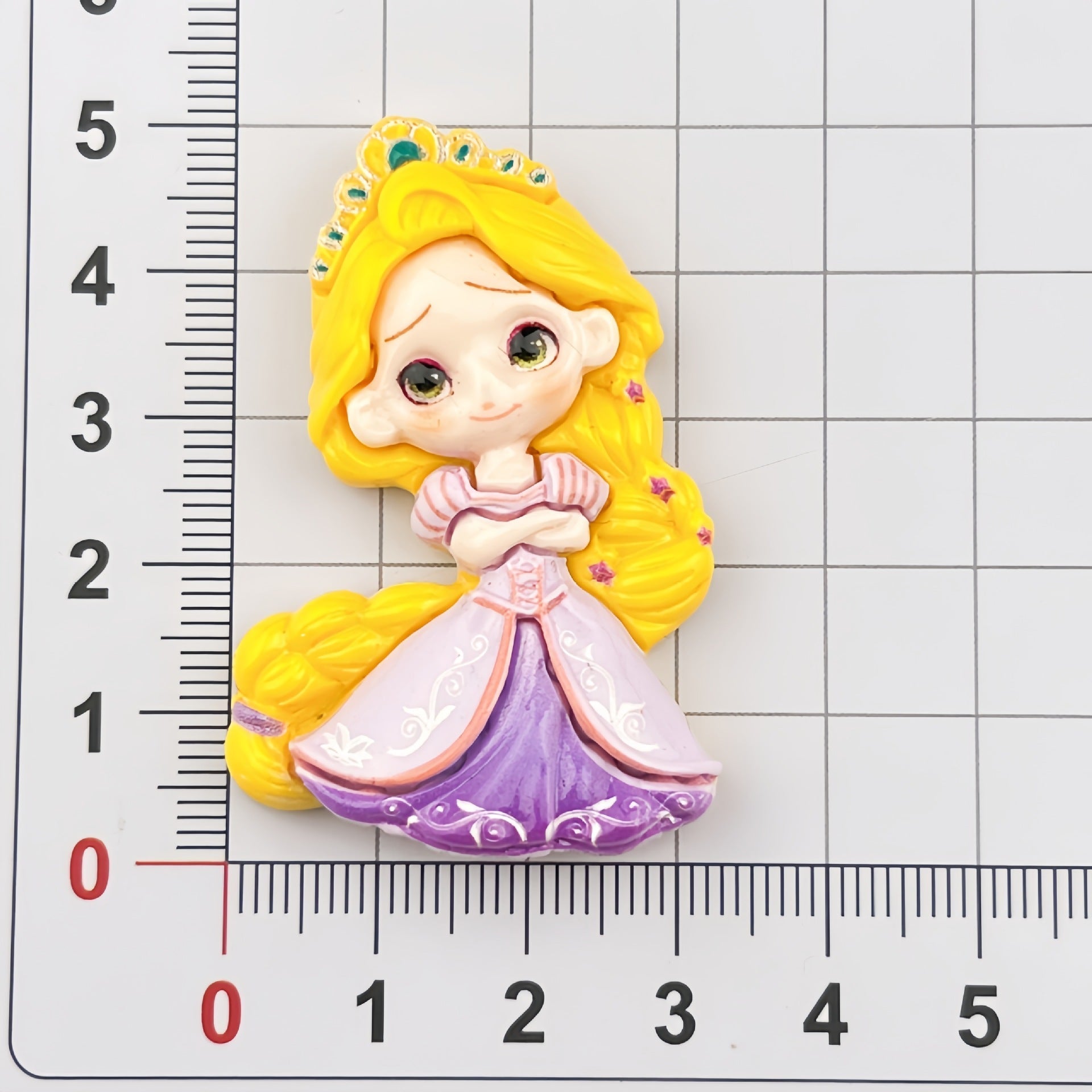 DIY Princess Charms Accessories – Customizable Phone Case, Hairpin, Fridge Magnet & Keychain Set