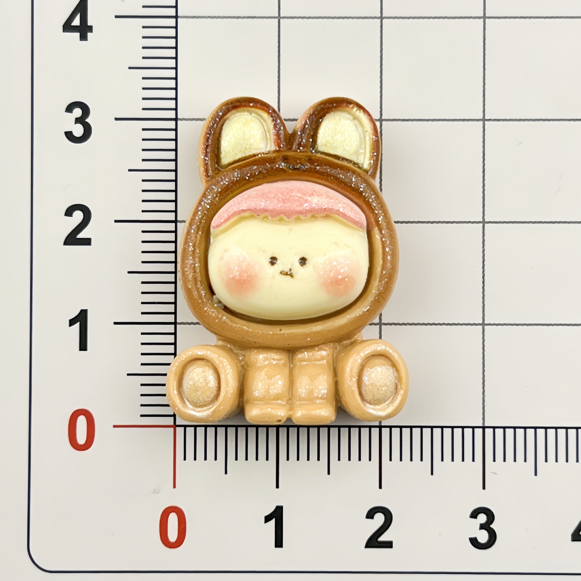 DIY Sitting Small Animal Charms Accessories – Customizable Phone Case, Hairpin, Fridge Magnet & Keychain Set