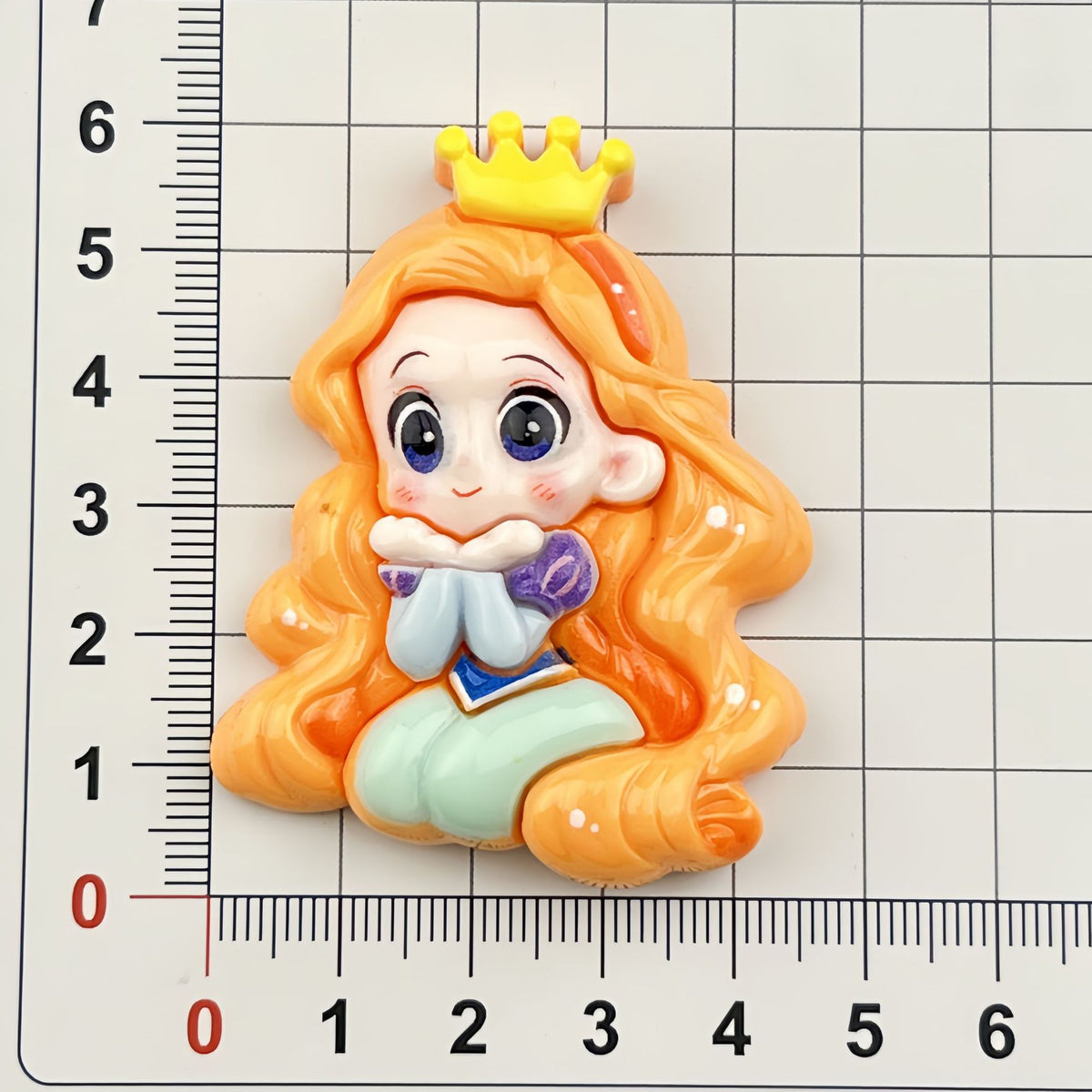 DIY Princess Charms Accessories – Customizable Phone Case, Hairpin, Fridge Magnet & Keychain Set