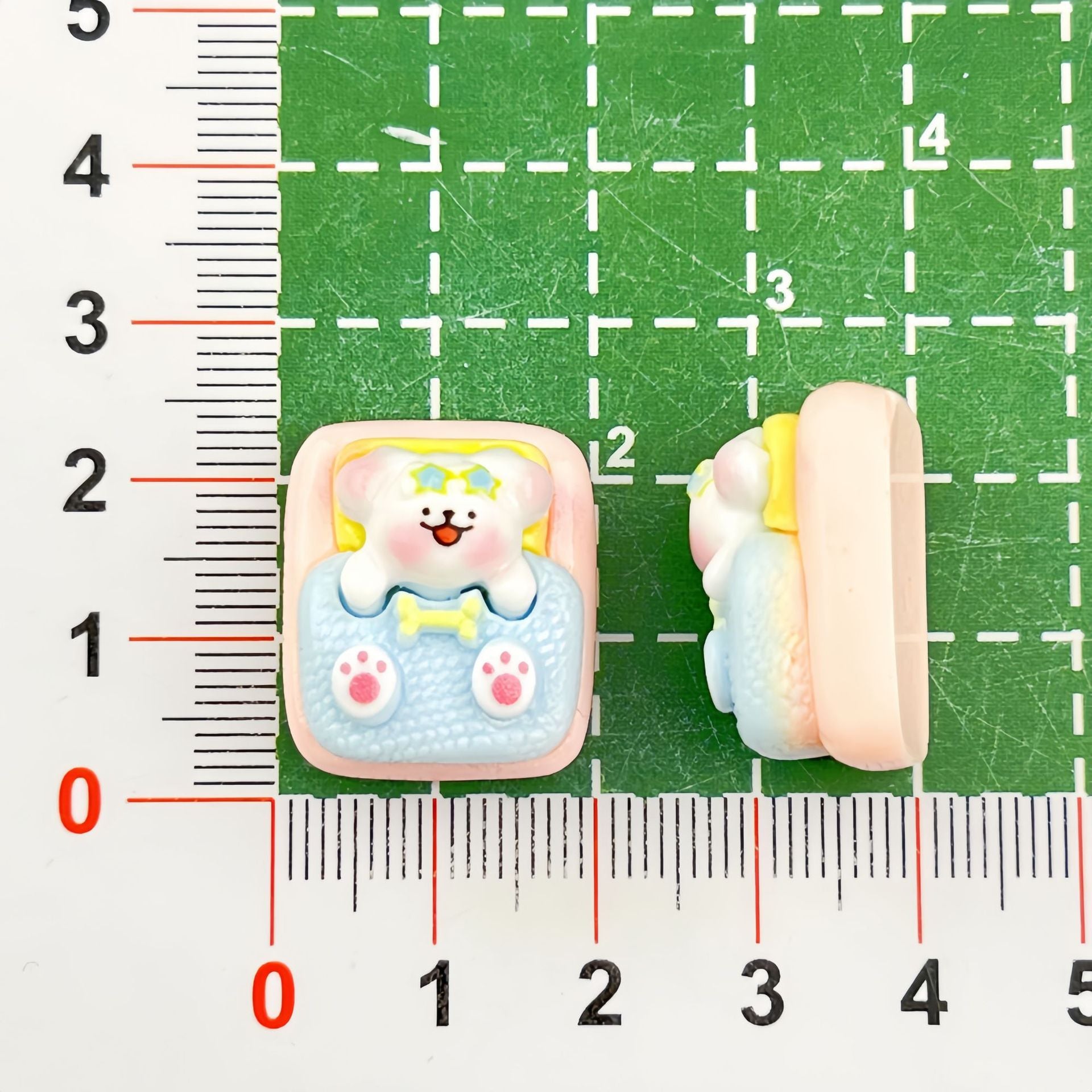 DIY  Cute Animal Sandwich Cookies  Charms Accessories – Customizable Phone Case, Hairpin, Fridge Magnet & Keychain Set