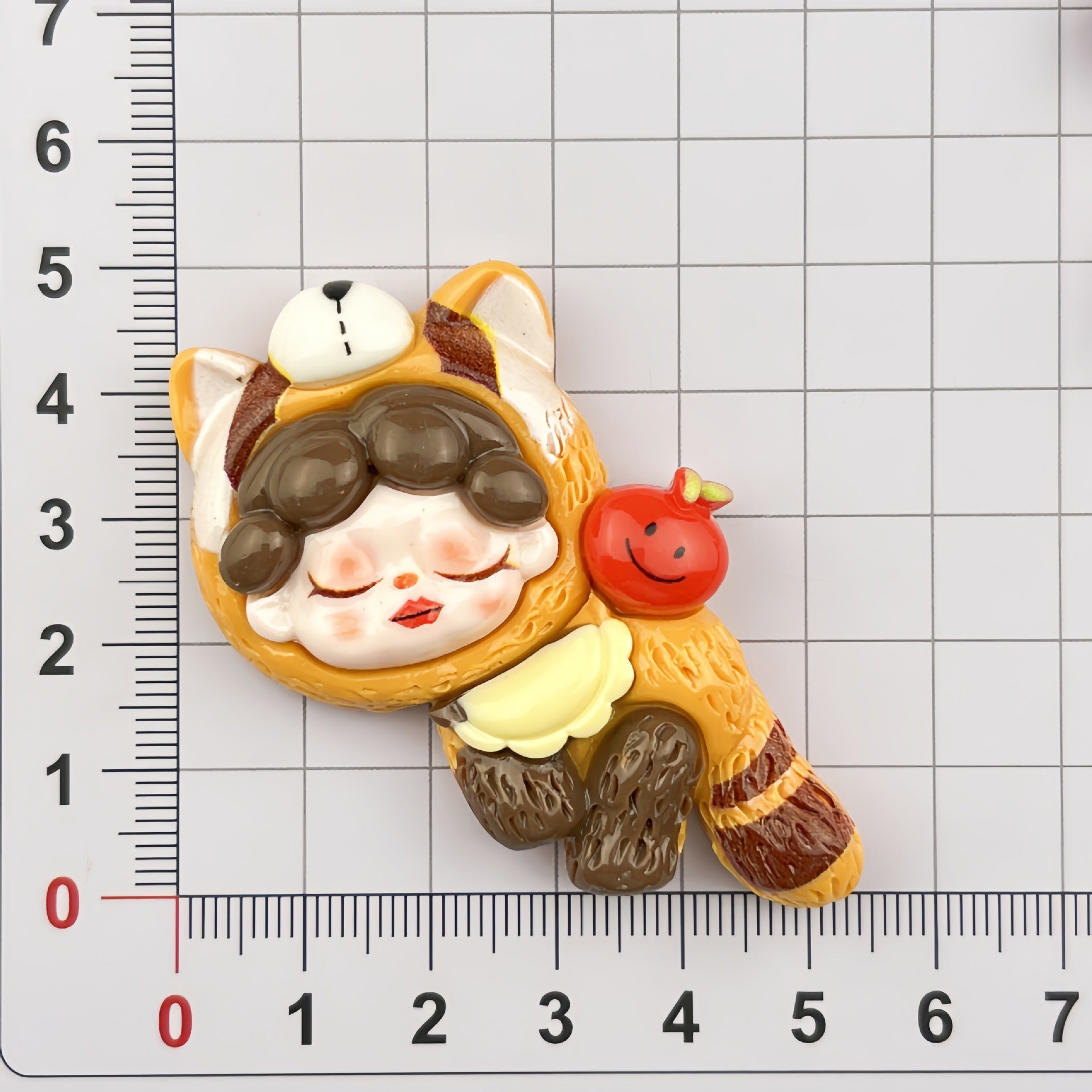 Diy Cute Little  Girl  Charms Accessories – Customizable Phone Case, Hairpin, Fridge Magnet & Keychain Set