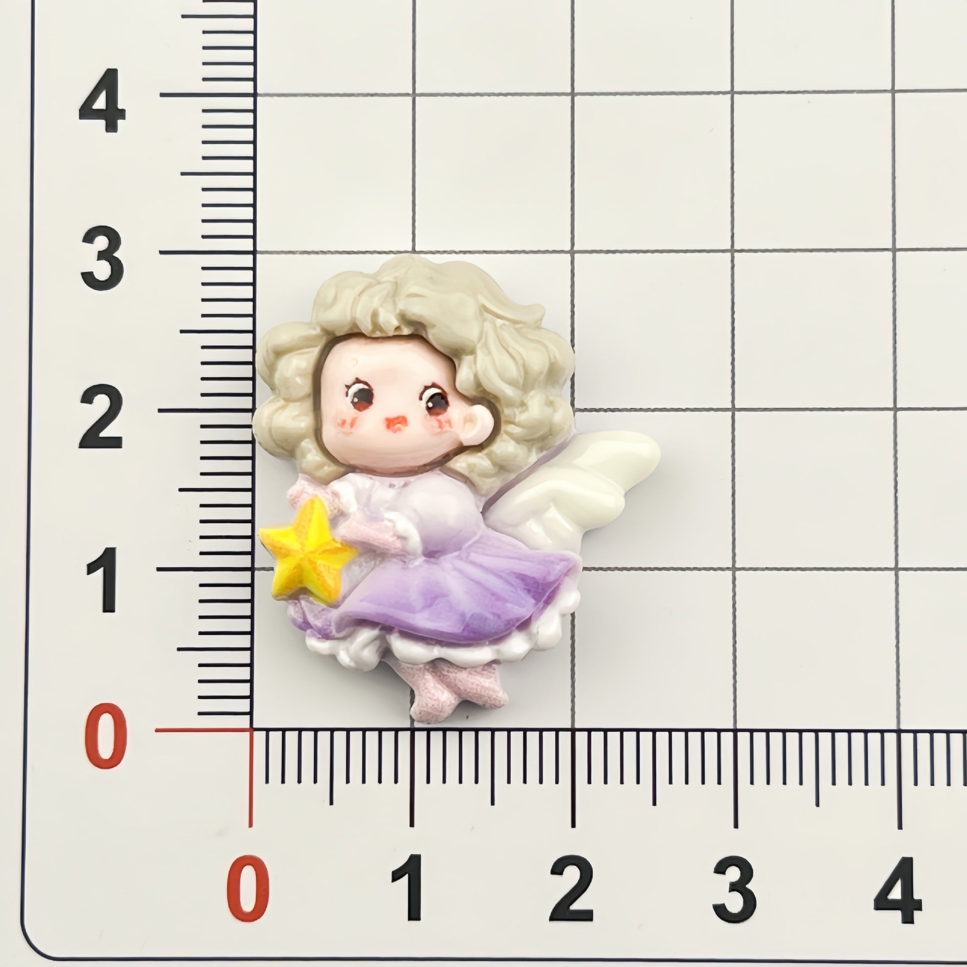 DIY Cartoon Cute Angel Girl Charms Accessories – Customizable Phone Case, Hairpin, Fridge Magnet & Keychain Set