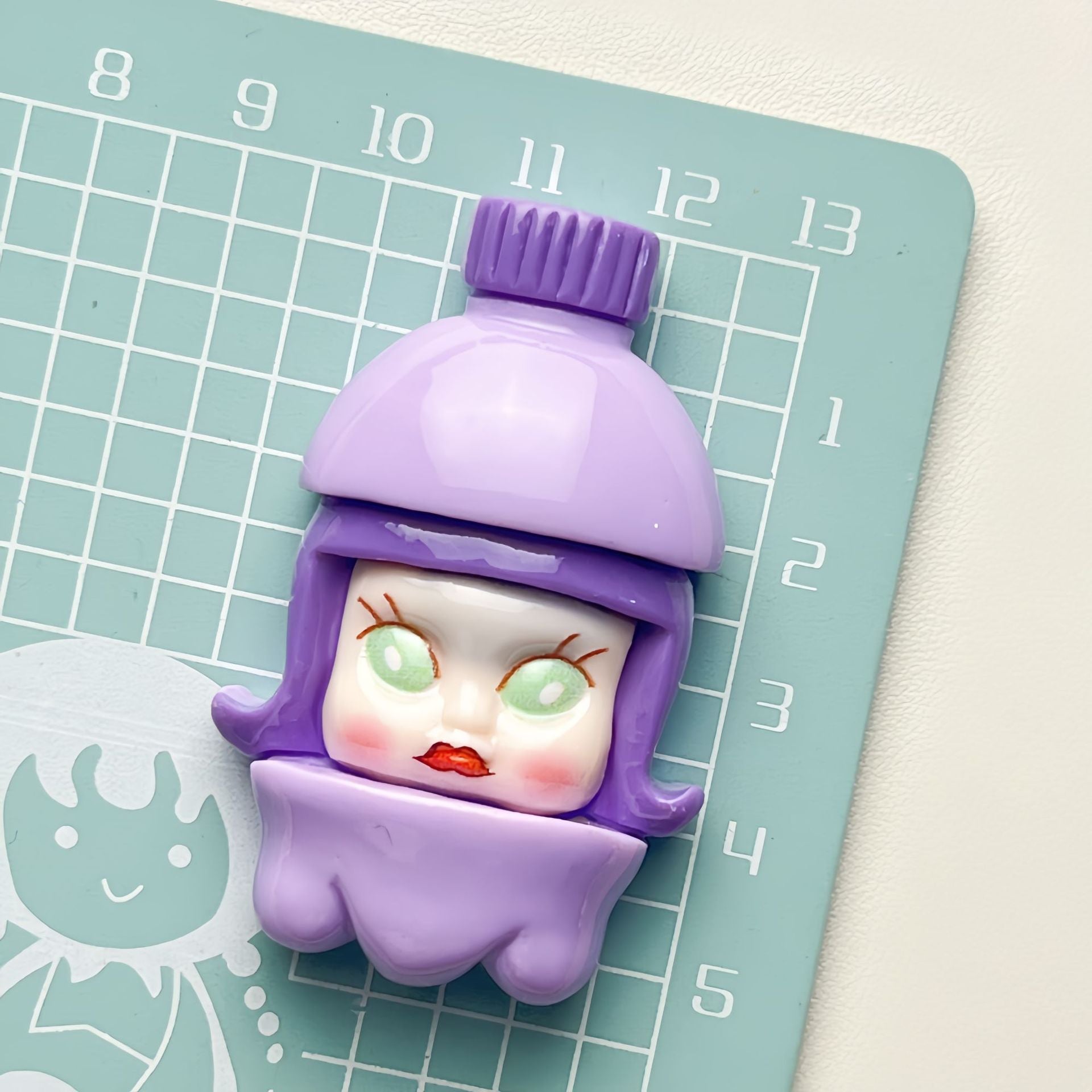 DIY Cartoon Multicolor Creative Water Bottle Charms Accessories – Customizable Phone Case, Hairpin, Fridge Magnet & Keychain Set
