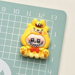 DIY Bear Bow Tie Charms Accessories – Customizable Phone Case, Hairpin, Fridge Magnet & Keychain Set