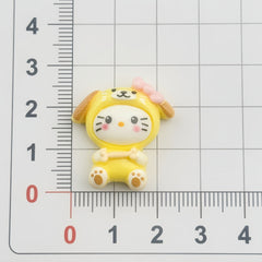 DIY Bag Kitten Charms Accessories – Customizable Phone Case, Hairpin, Fridge Magnet & Keychain Set