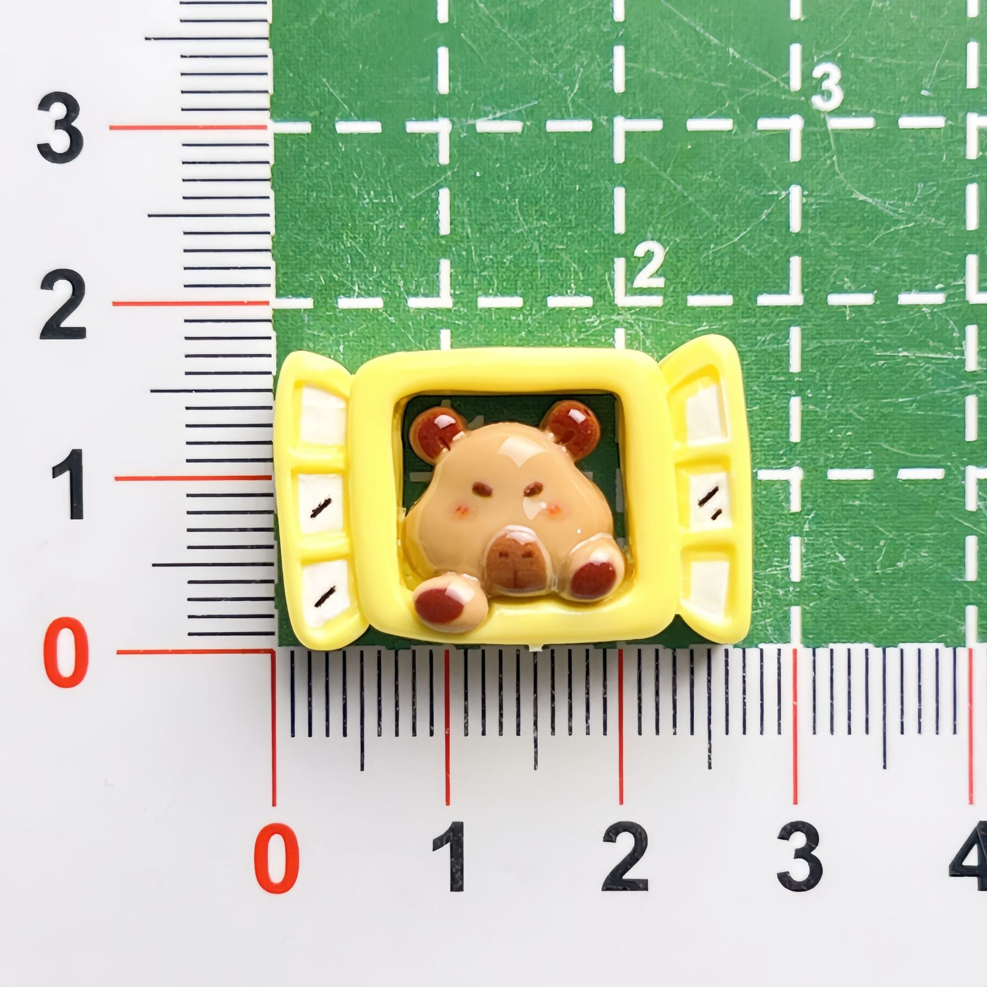 DIY  Cute Dessert Capybara Charms Accessories – Customizable Phone Case, Hairpin, Fridge Magnet & Keychain Set
