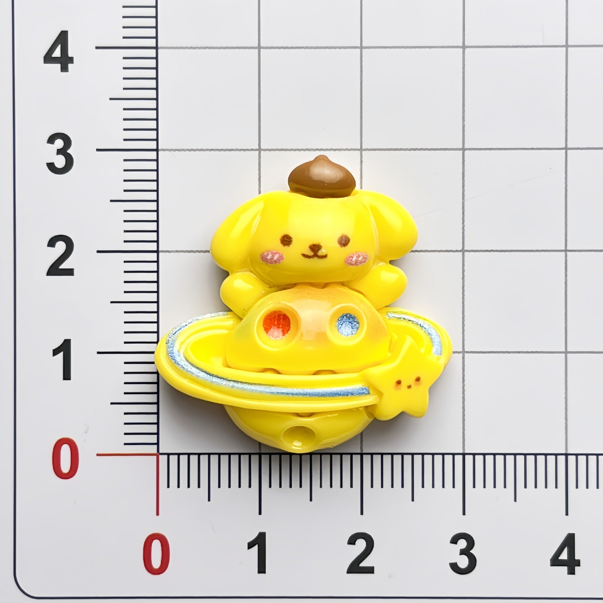 DIY Cartoon Planet Sanrio Charms Accessories – Customizable Phone Case, Hairpin, Fridge Magnet & Keychain Set