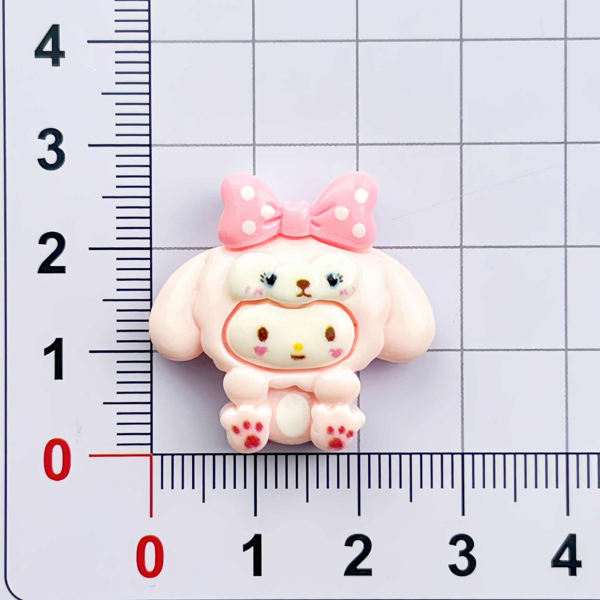 DIY Animal Sanrio Charms Accessories – Customizable Phone Case, Hairpin, Fridge Magnet & Keychain Set