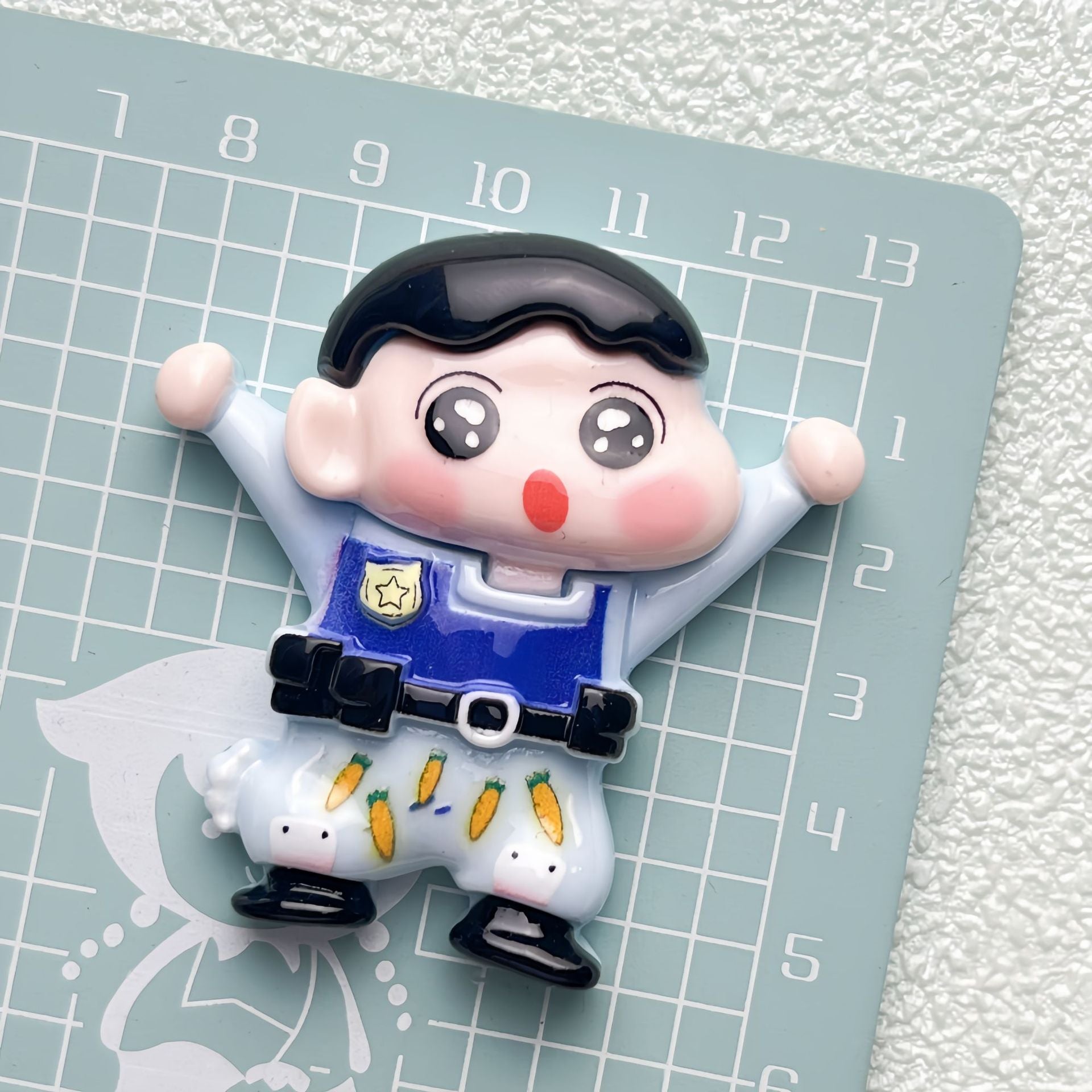 DIY Little New Charms Accessories – Customizable Phone Case, Hairpin, Fridge Magnet & Keychain Set
