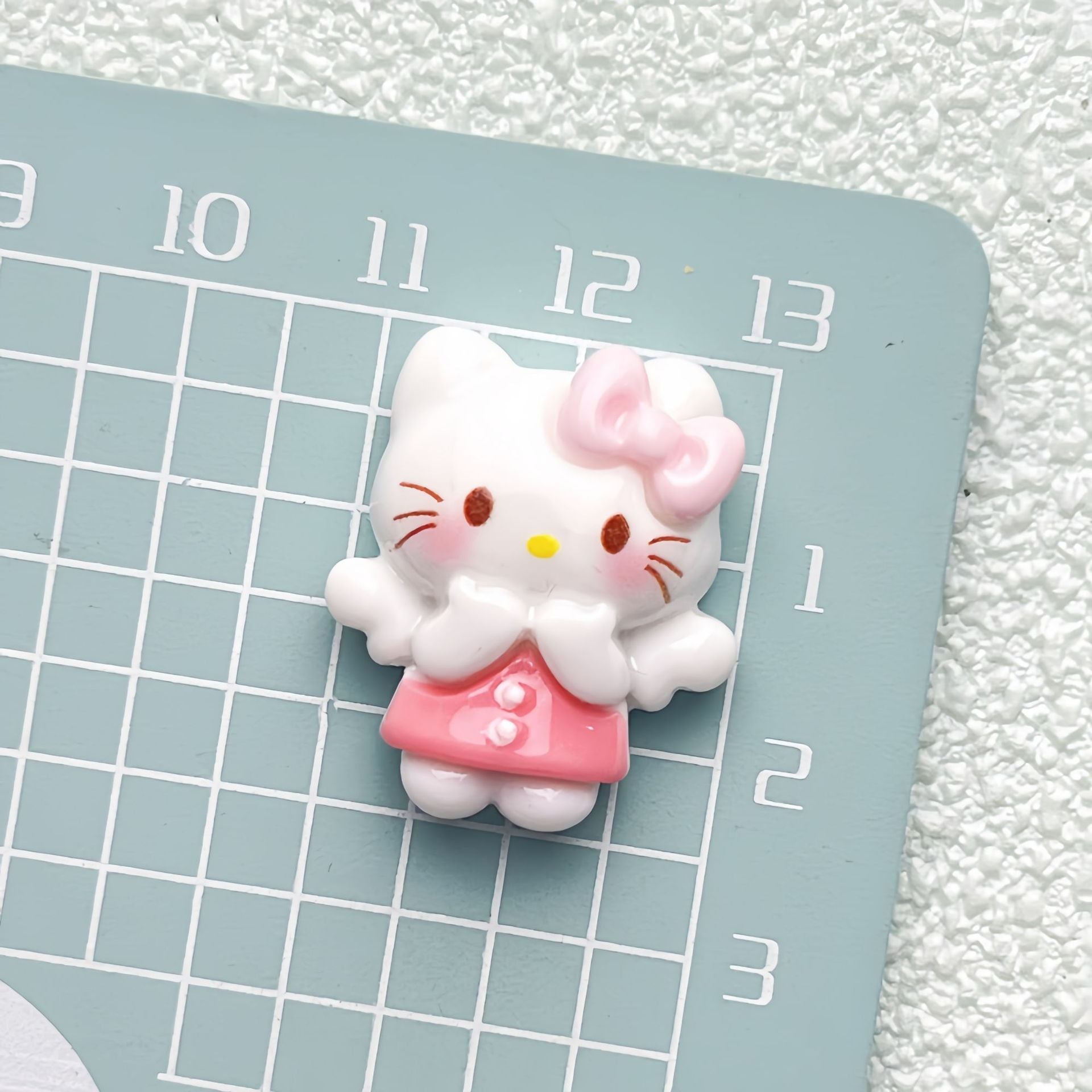 DIY Angel Wings Sanrio  Charms Accessories – Customizable Phone Case, Hairpin, Fridge Magnet & Keychain Set