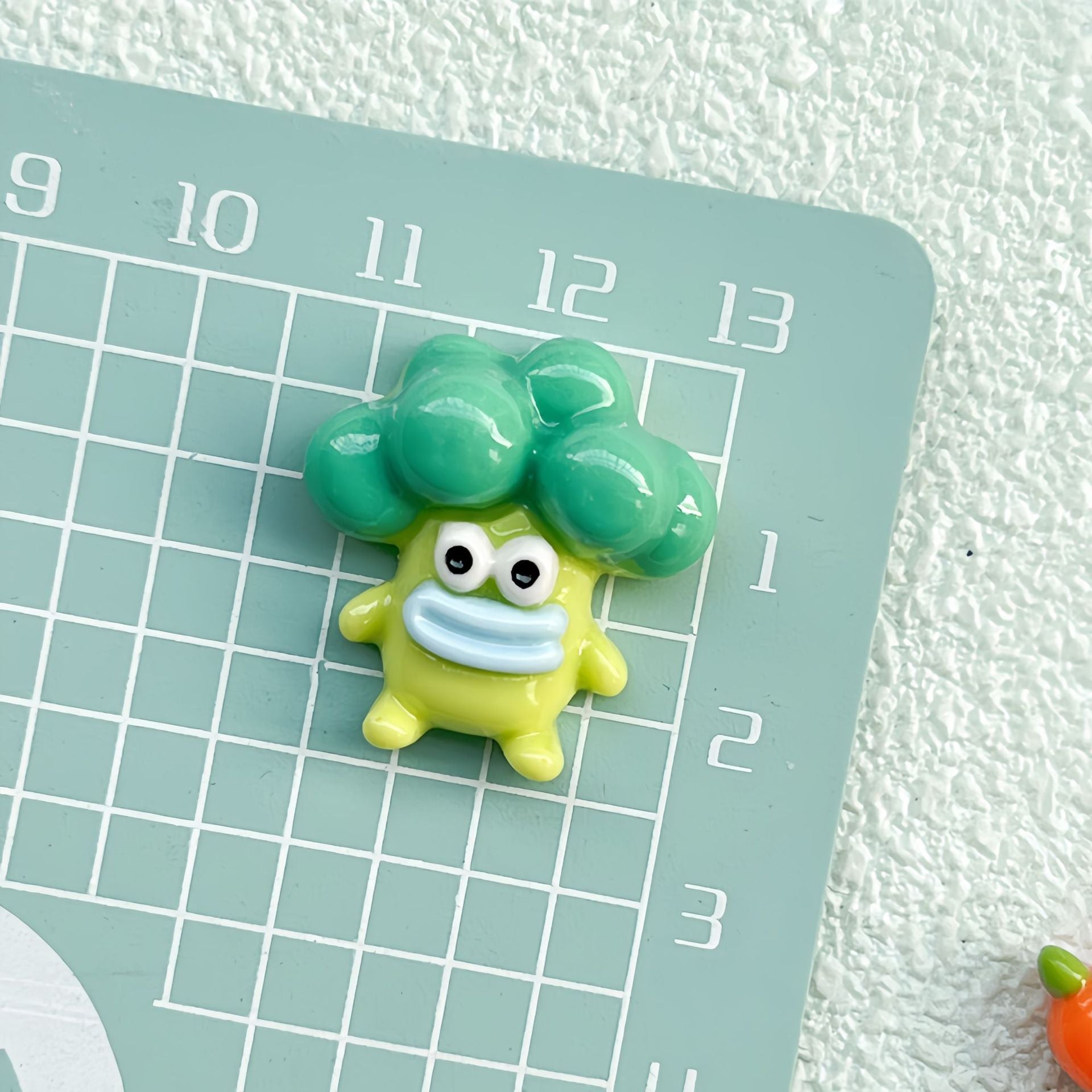 DIY  Vegetable Charms Accessories – Customizable Phone Case, Hairpin, Fridge Magnet & Keychain Set
