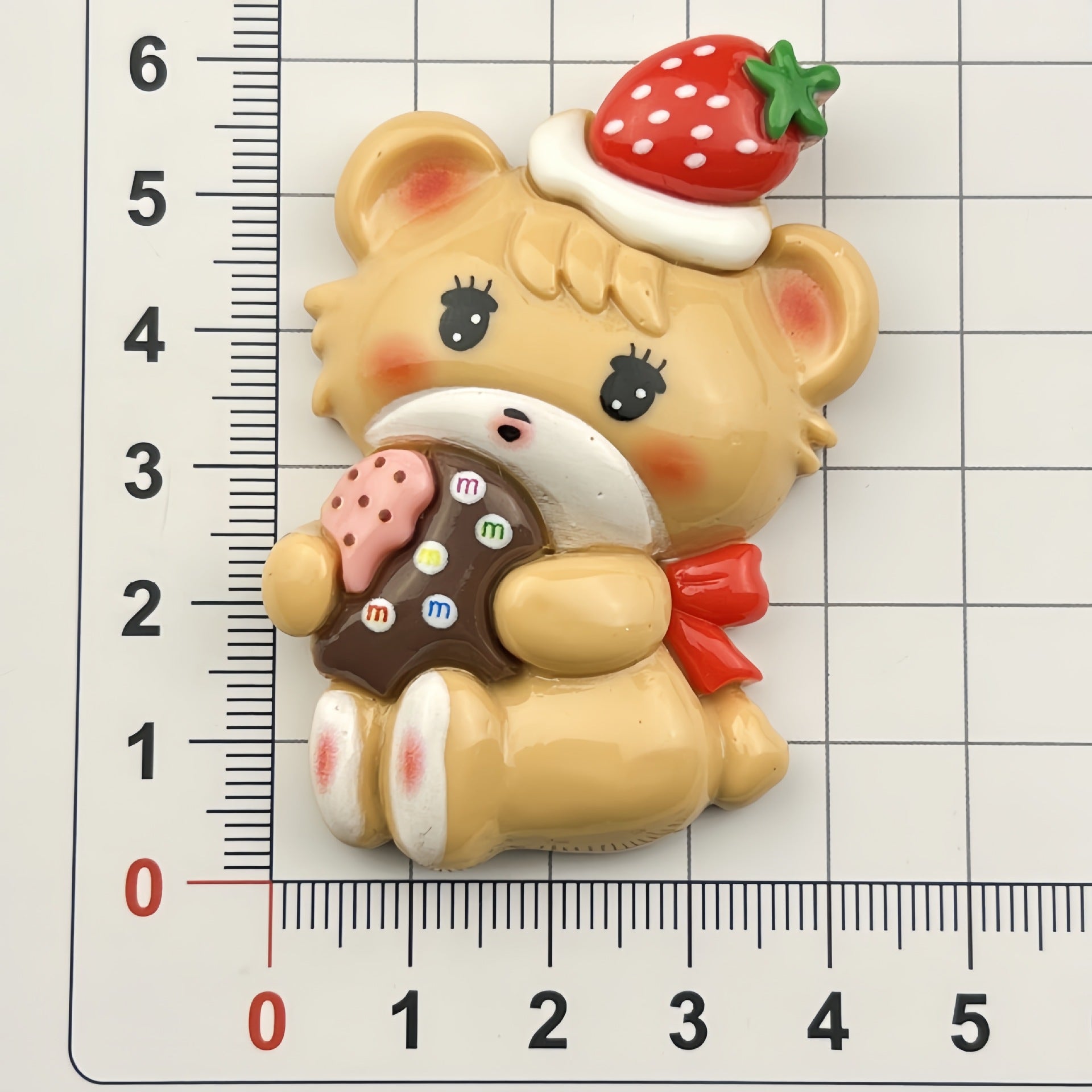 DIY Strawberry Cat Charms Accessories – Customizable Phone Case, Hairpin, Fridge Magnet & Keychain Set