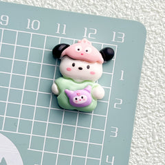 DIY Headband with Small Animals Charms Accessories – Customizable Phone Case, Hairpin, Fridge Magnet & Keychain Set