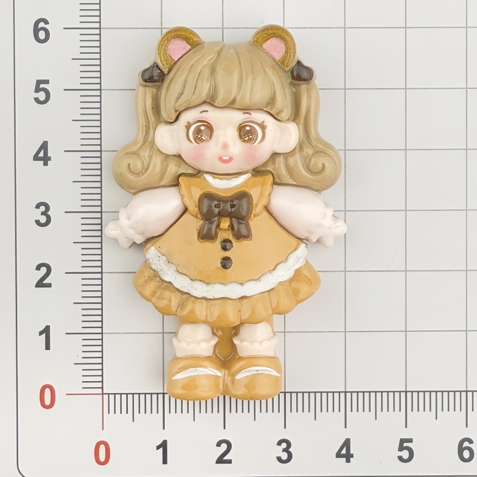 DIY Little Nami Girl Charms Accessories – Customizable Phone Case, Hairpin, Fridge Magnet & Keychain Set