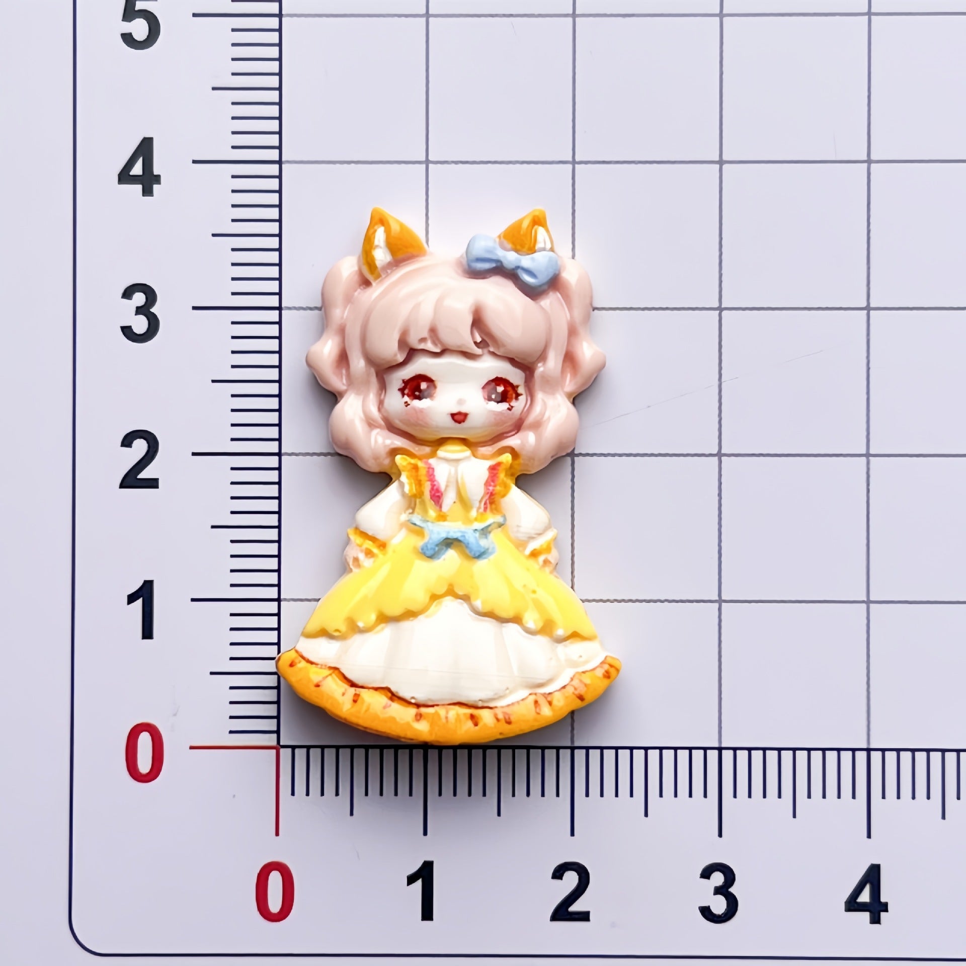 DIY  Dance Princess Charms Accessories – Customizable Phone Case, Hairpin, Fridge Magnet & Keychain Set
