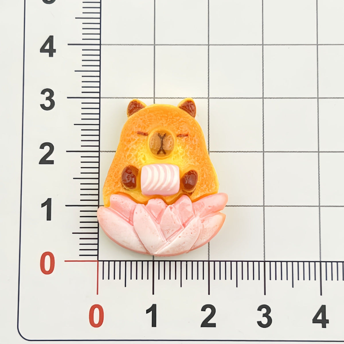 DIY New Capybara Charms Accessories – Customizable Phone Case, Hairpin, Fridge Magnet & Keychain Set