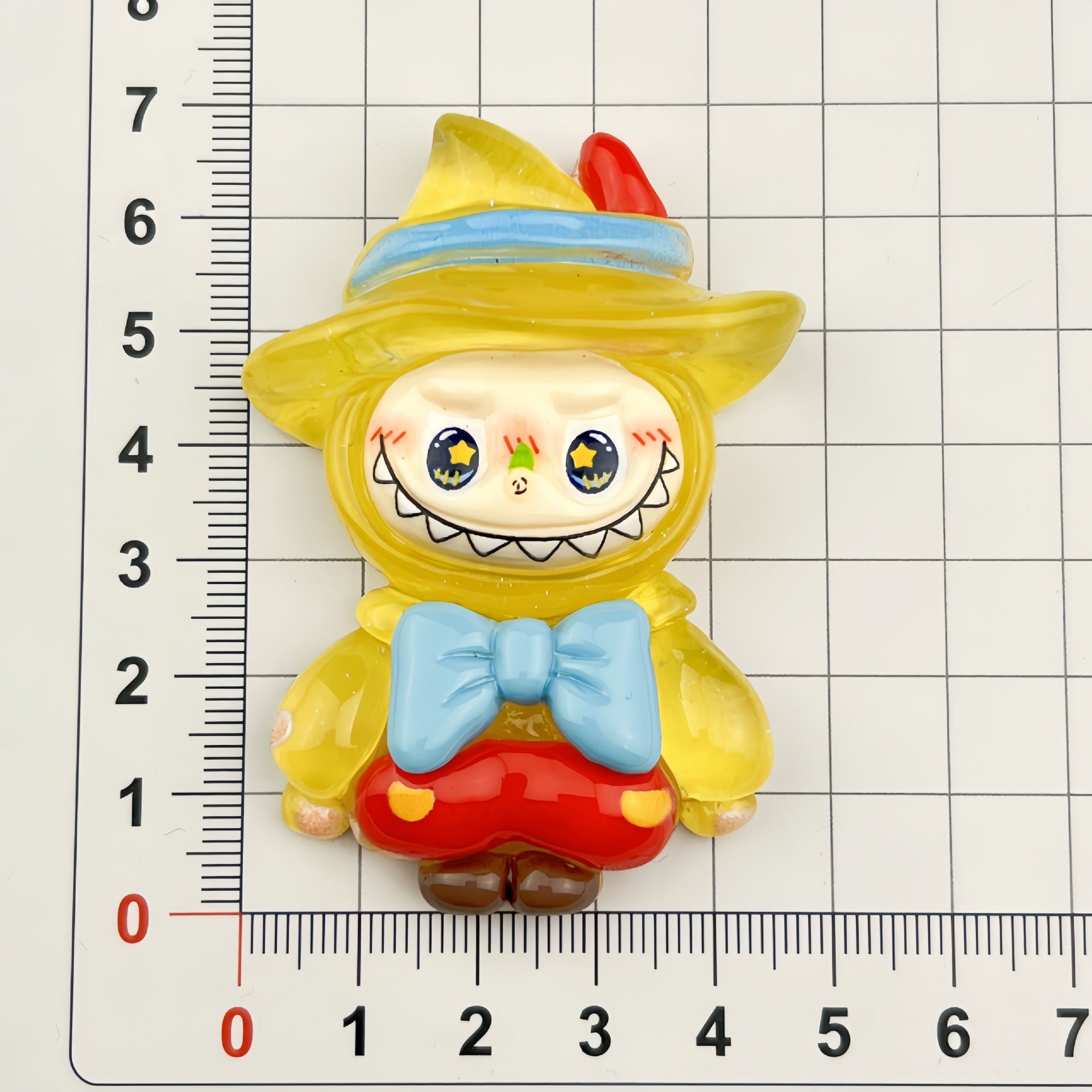 DIY Glow Funny Figurine Charms Accessories – Customizable Phone Case, Hairpin, Fridge Magnet & Keychain Set