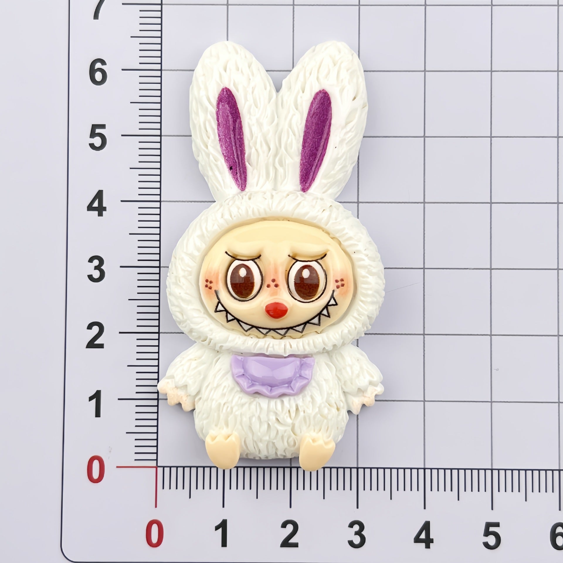 DIY Rabbit Ear Hat Charms Accessories – Customizable Phone Case, Hairpin, Fridge Magnet & Keychain Set