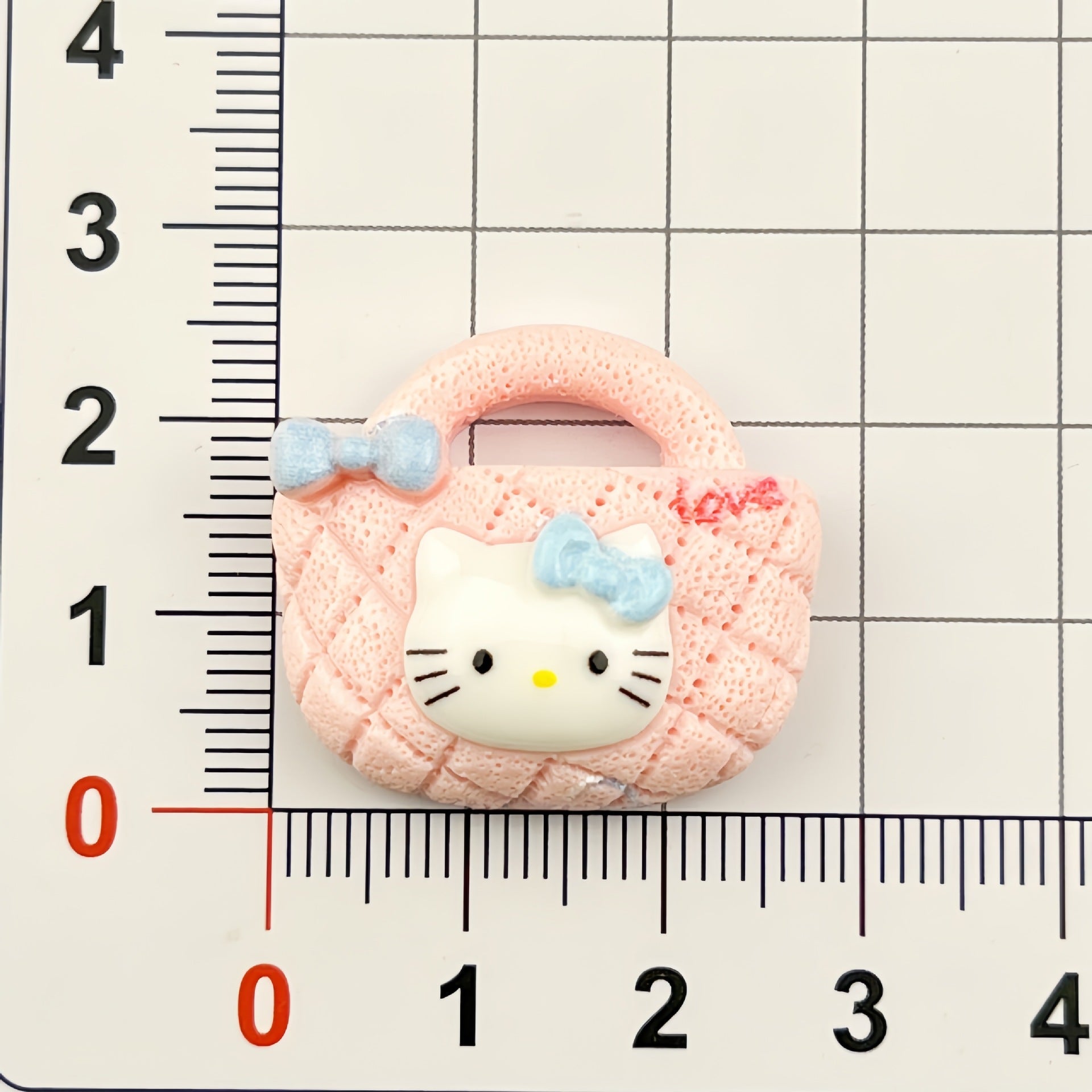 DIY KT Cat Bag Charms Accessories – Customizable Phone Case, Hairpin, Fridge Magnet & Keychain Set