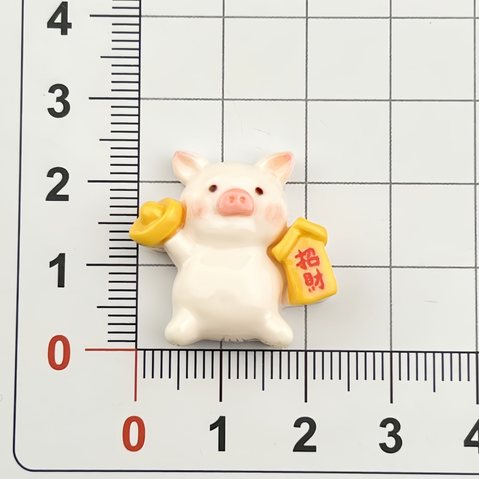 DIY Lucky Bag Cone Piggy Charms Accessories – Customizable Phone Case, Hairpin, Fridge Magnet & Keychain Set