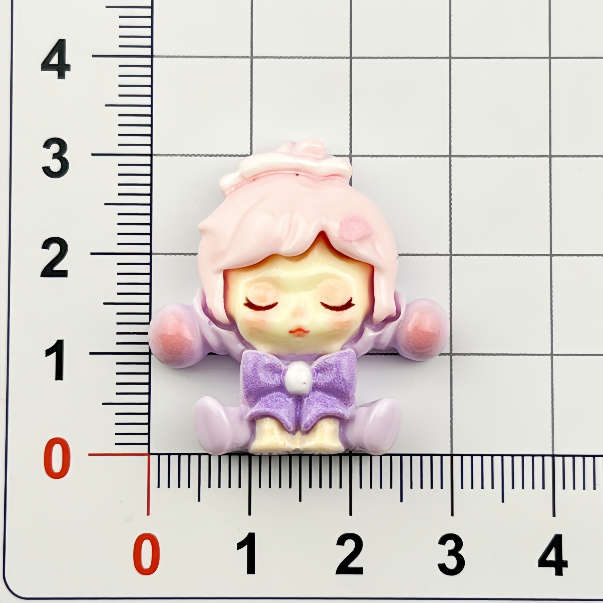 DIY Gradient Bubble Hat Girl Charms Accessories – Customizable Phone Case, Hairpin, Fridge Magnet & Keychain Set