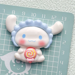 DIY Play Sanrio Charms Accessories – Customizable Phone Case, Hairpin, Fridge Magnet & Keychain Set