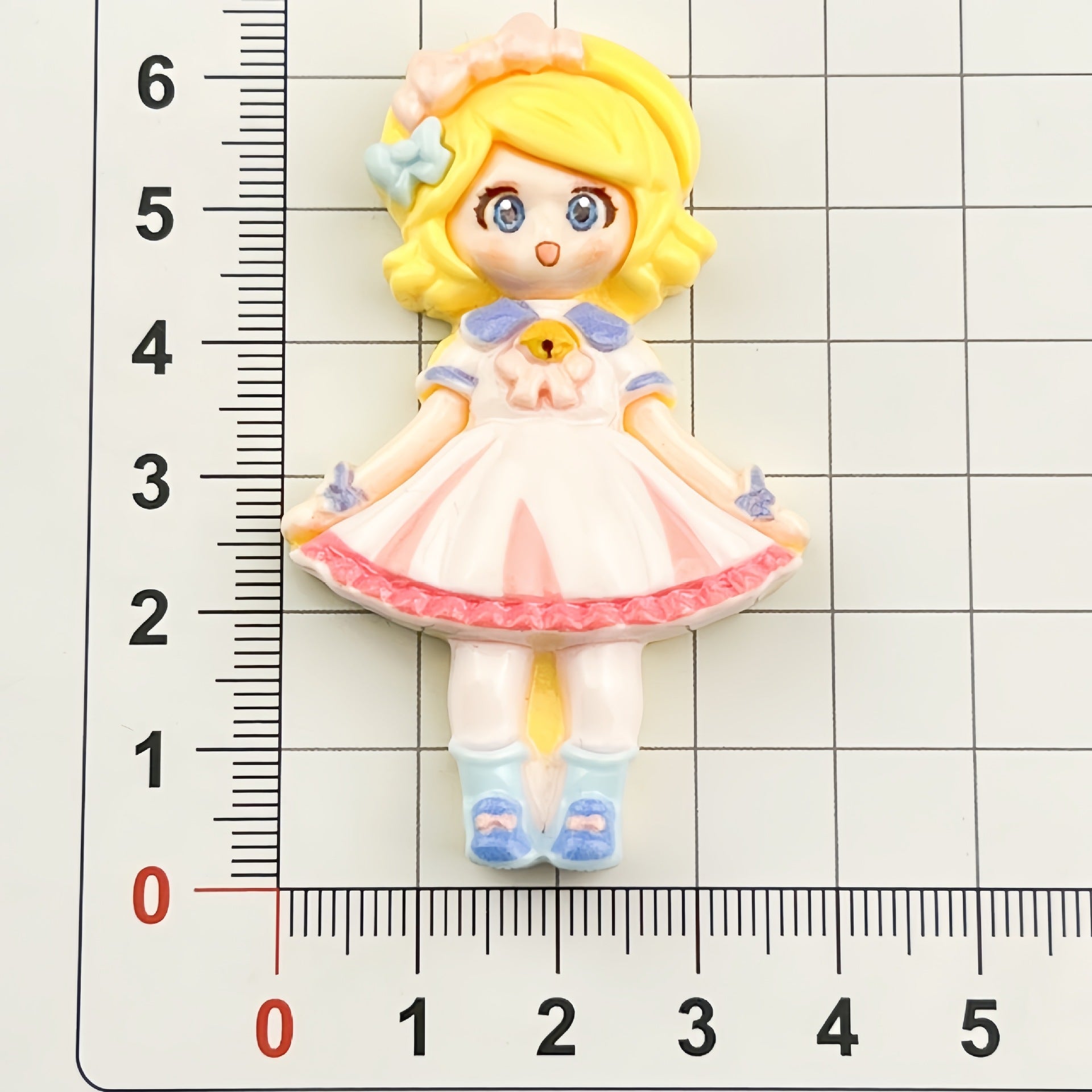 DIY Anime Girl Charms Accessories – Customizable Phone Case, Hairpin, Fridge Magnet & Keychain Set