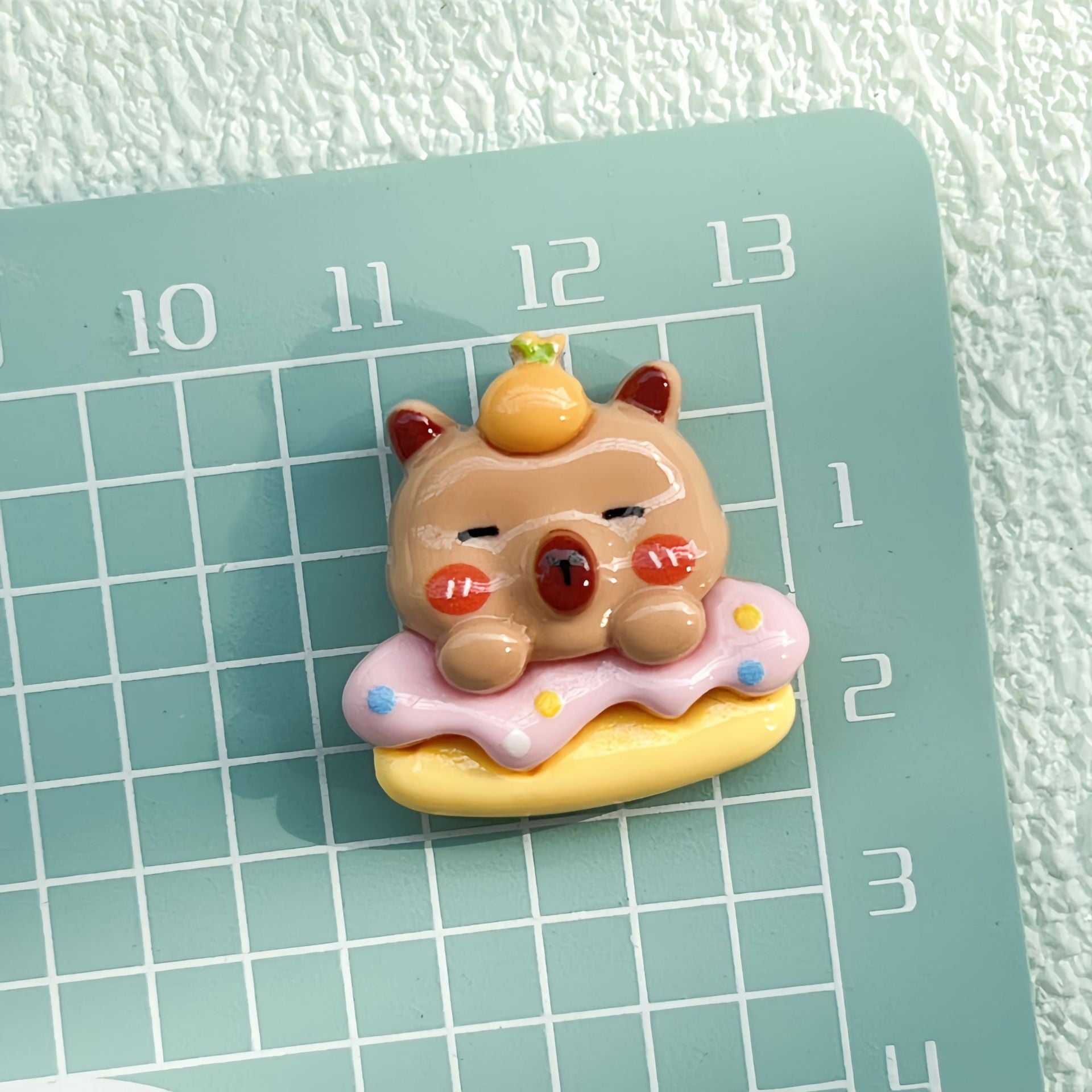 DIY Cute Bathing Dolphin  Charms Accessories – Customizable Phone Case, Hairpin, Fridge Magnet & Keychain Set