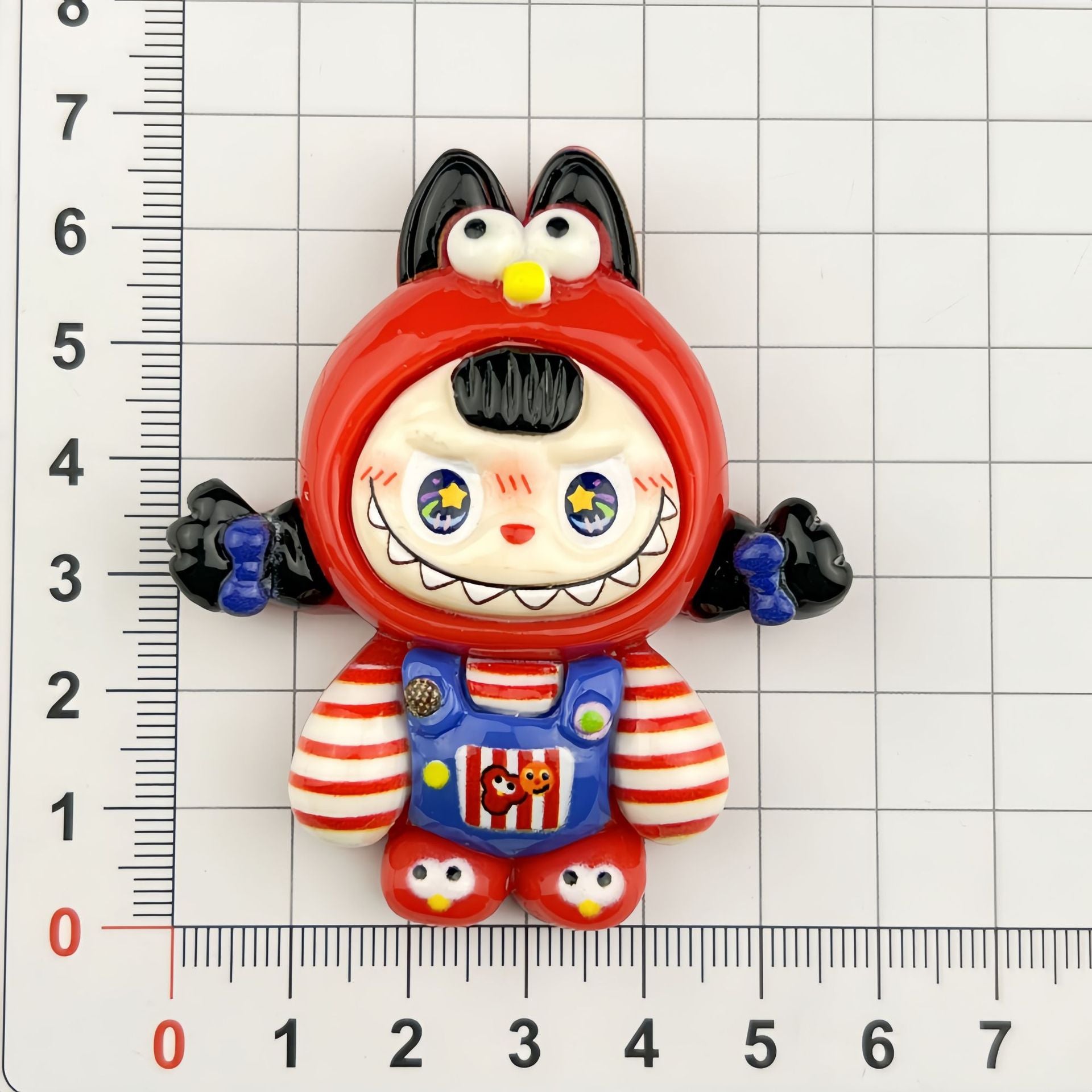 DIY Ctue Cartoon Charms Accessories – Customizable Phone Case, Hairpin, Fridge Magnet & Keychain Set
