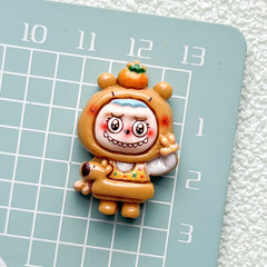 DIY Cartoon Funny Dress-Up Charms Accessories – Customizable Phone Case, Hairpin, Fridge Magnet & Keychain Set