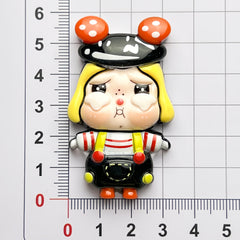DIY  Luminous Transformed Ugly  Charms Accessories – Customizable Phone Case, Hairpin, Fridge Magnet & Keychain Set