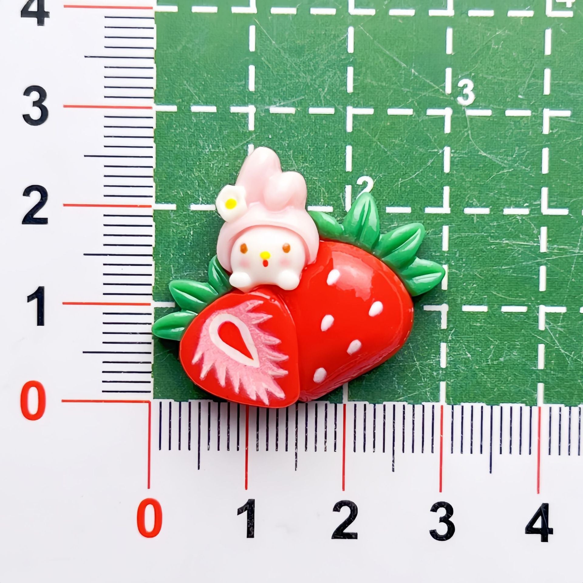 DIY Fruit Small European Charms Accessories – Customizable Phone Case, Hairpin, Fridge Magnet & Keychain Set