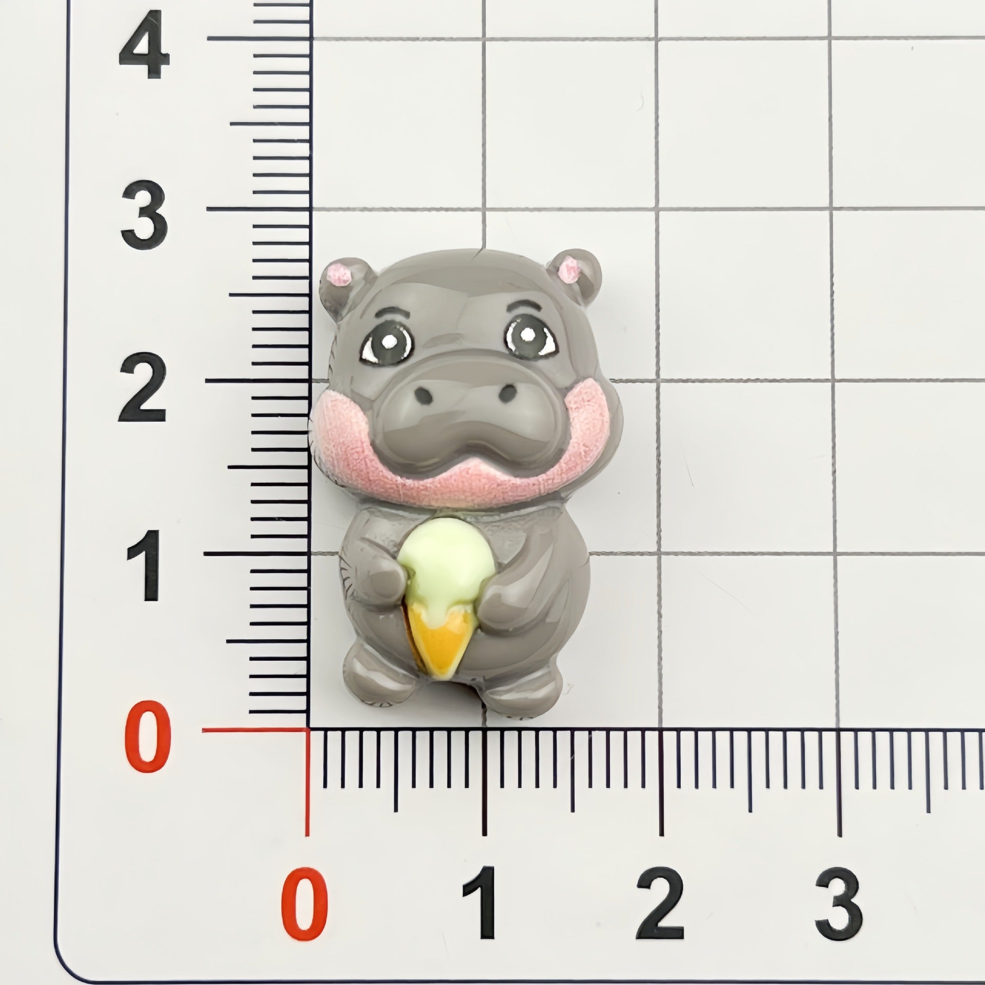 DIY Quirky Hippo Charms Accessories – Customizable Phone Case, Hairpin, Fridge Magnet & Keychain Set