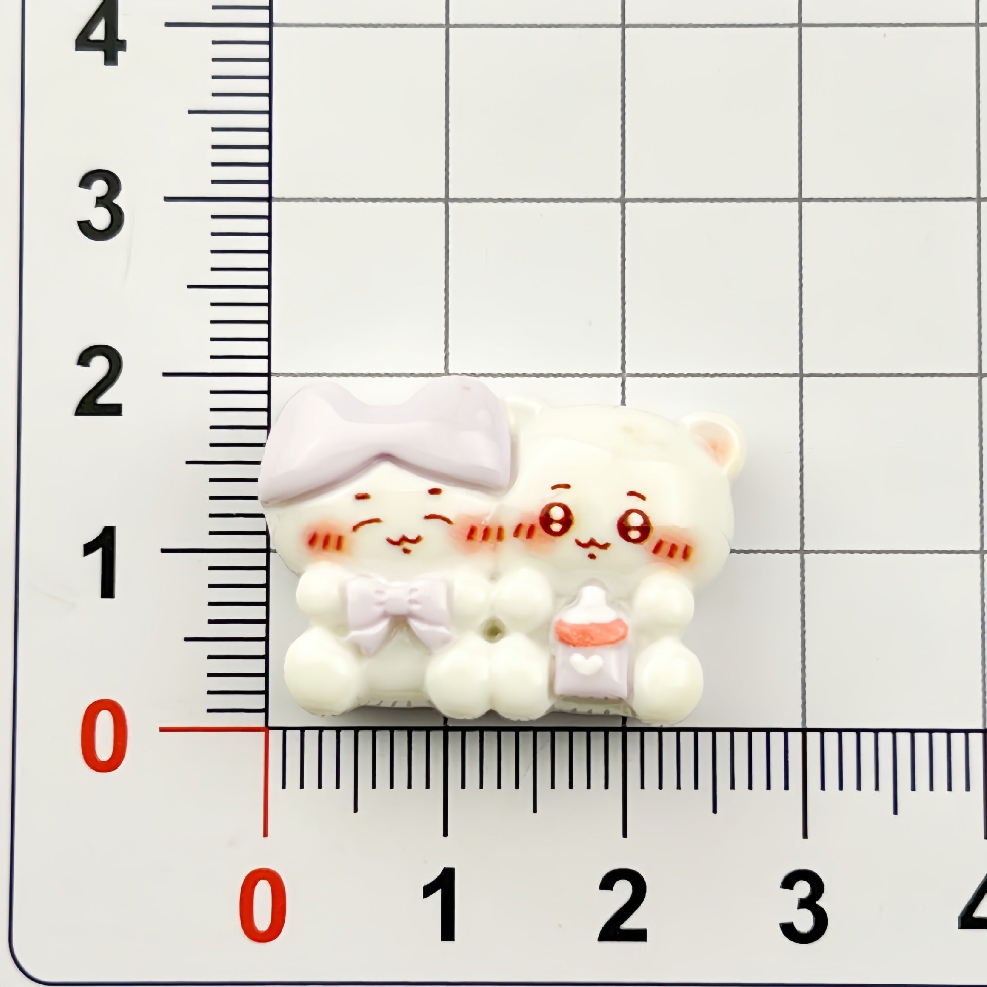 DIY Baby Bottle Bear Charms Accessories – Customizable Phone Case, Hairpin, Fridge Magnet & Keychain Set