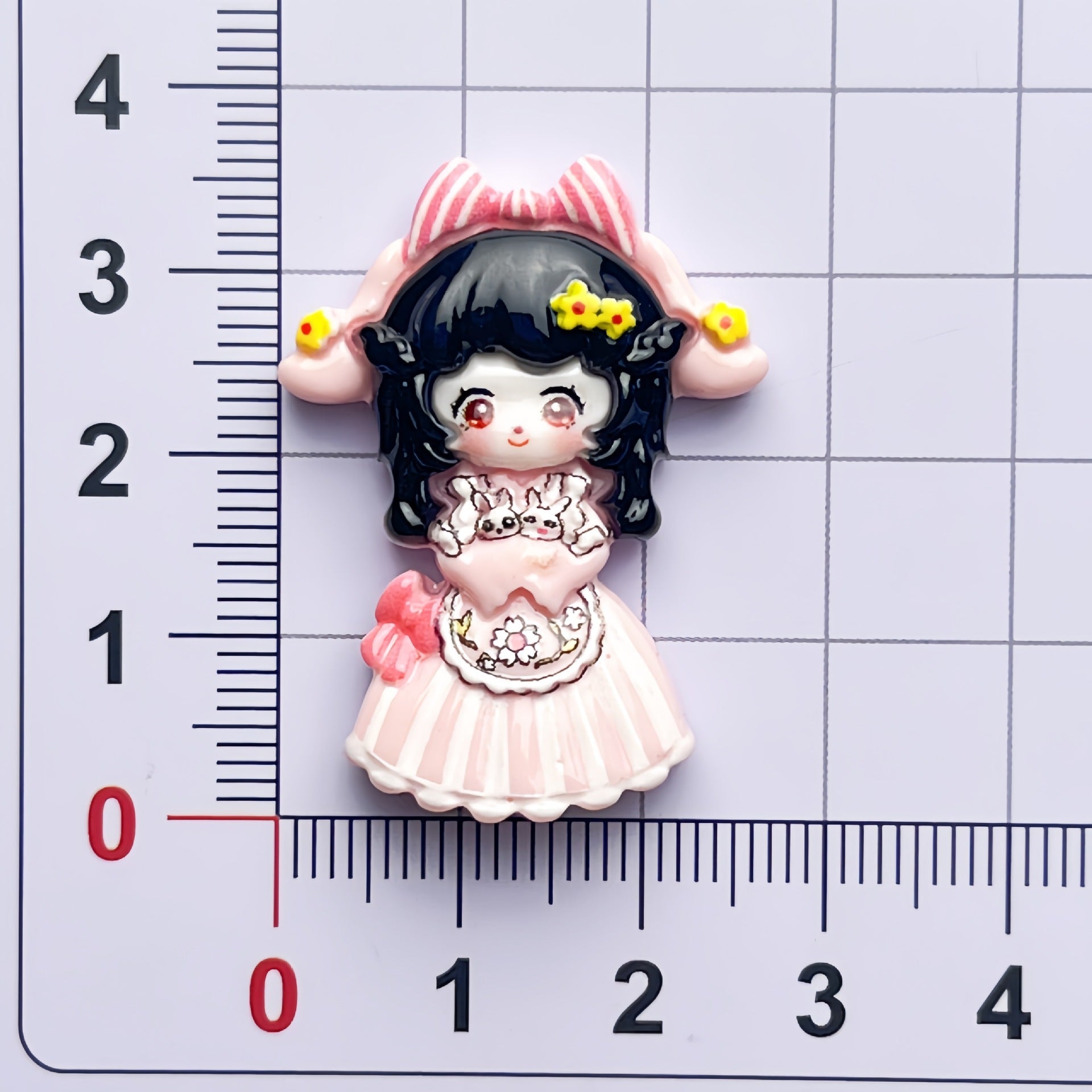 DIY  Dance Princess Charms Accessories – Customizable Phone Case, Hairpin, Fridge Magnet & Keychain Set