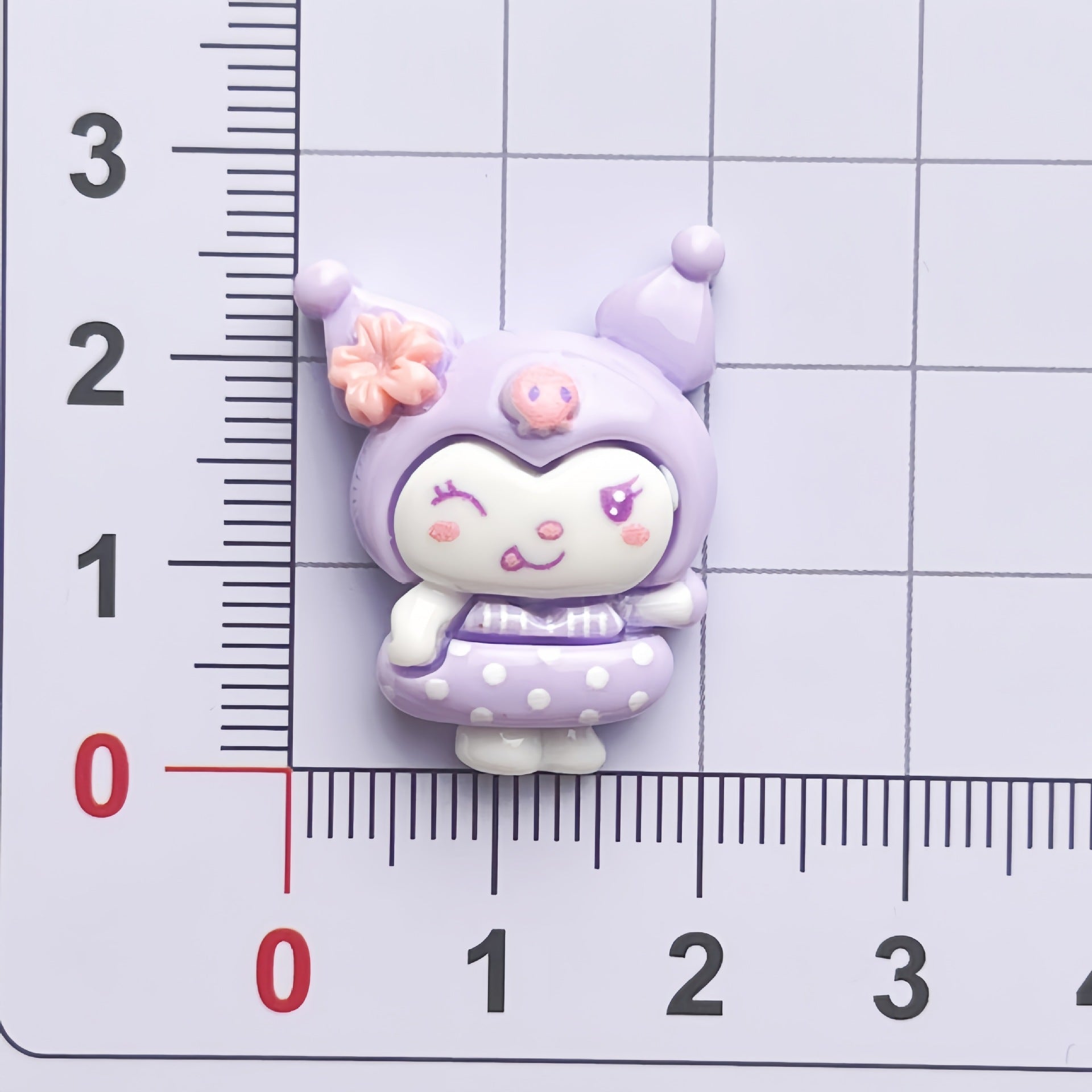 DIY Summer Swimming Ring Sanrio Charms Accessories – Customizable Phone Case, Hairpin, Fridge Magnet & Keychain Set